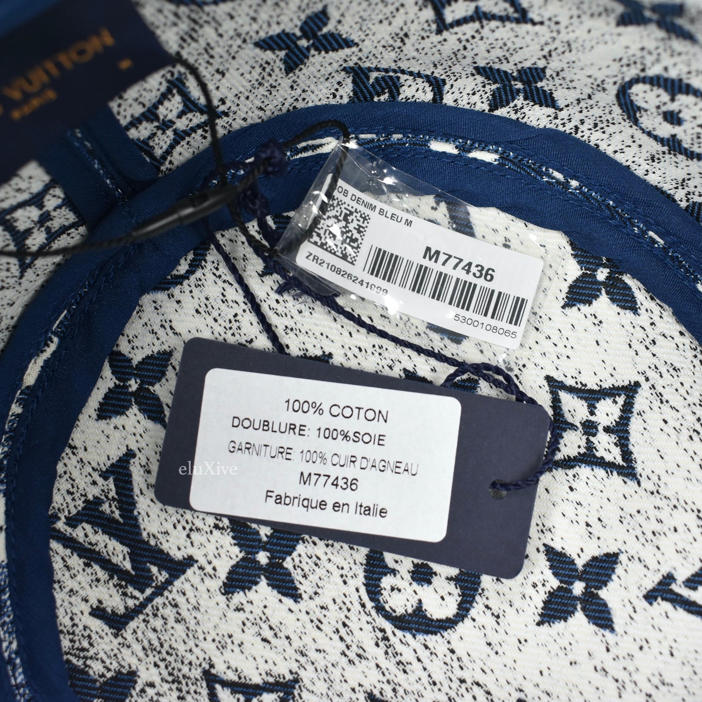 Louis Vuitton - Blue Monogram Fade Bucket Hat