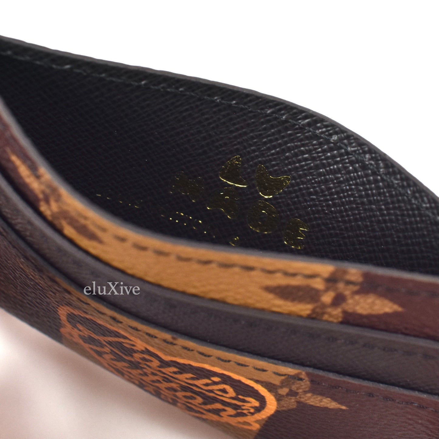 Louis Vuitton x Nigo - Brown Stripe Monogram Card Holder