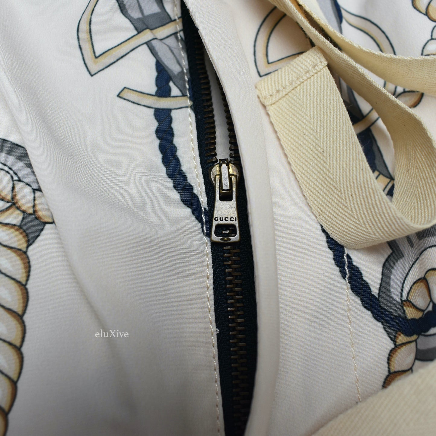 Gucci - Nautical Print Heavy Nylon Track Pants