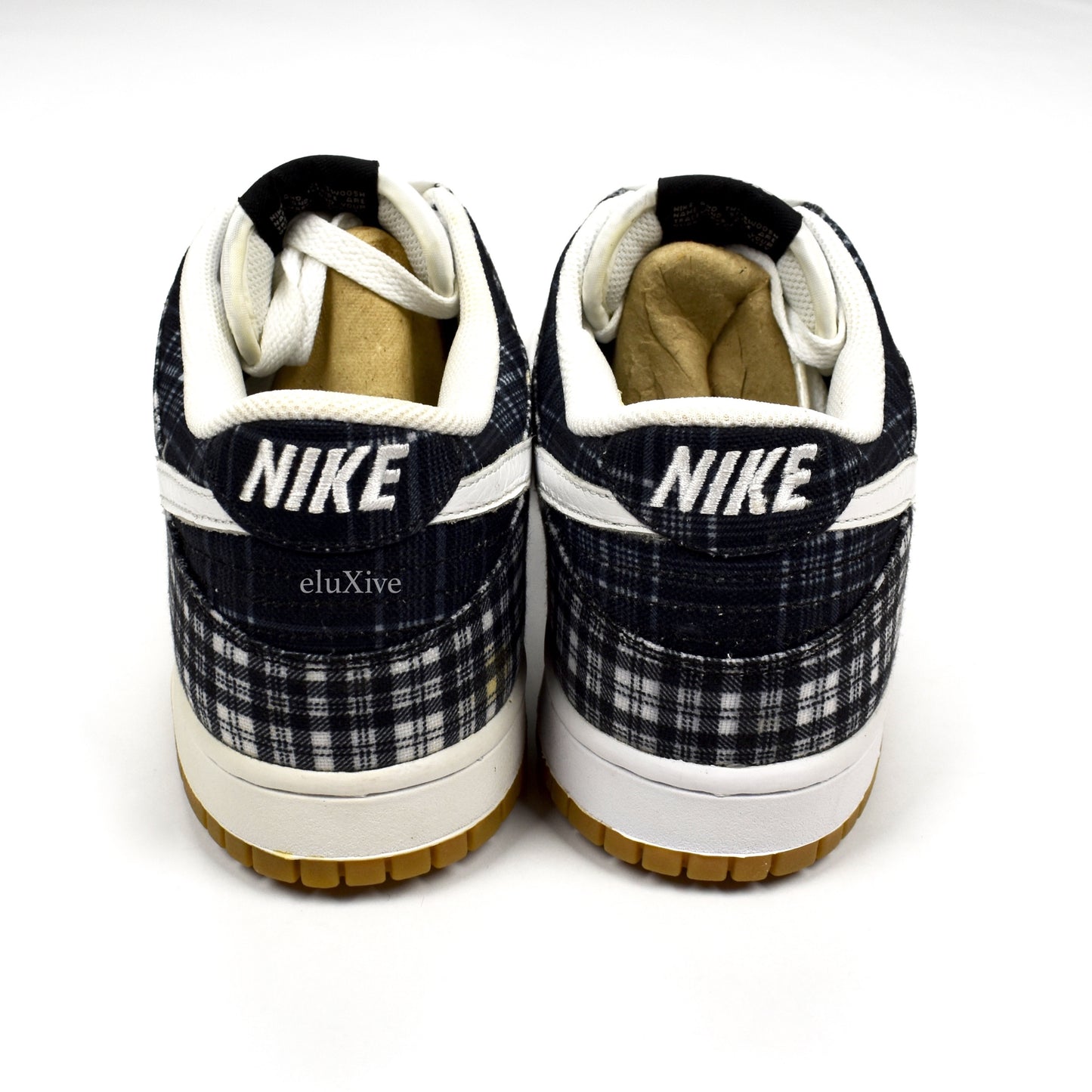 Nike - Dunk Low 'Black/White Plaid'