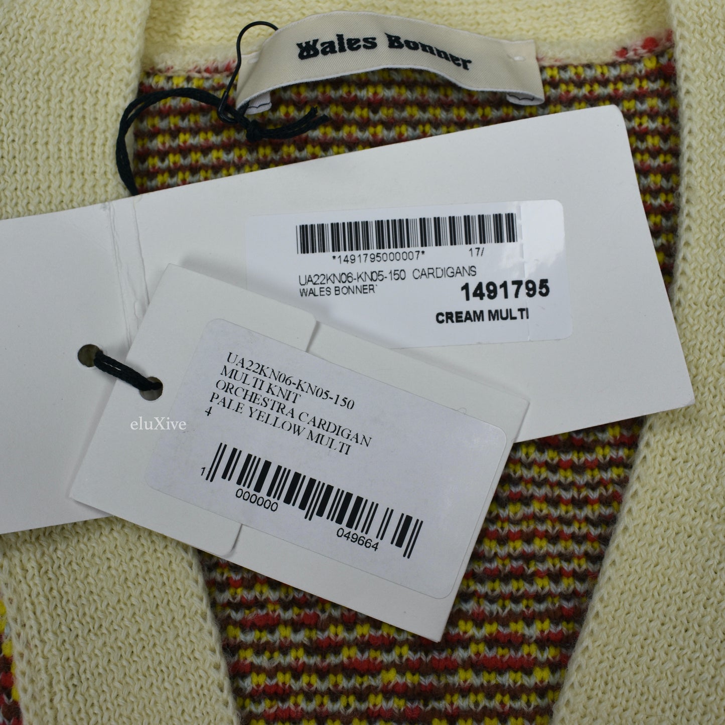Wales Bonner - Fair Isle Knit Merino Wool Cardigan