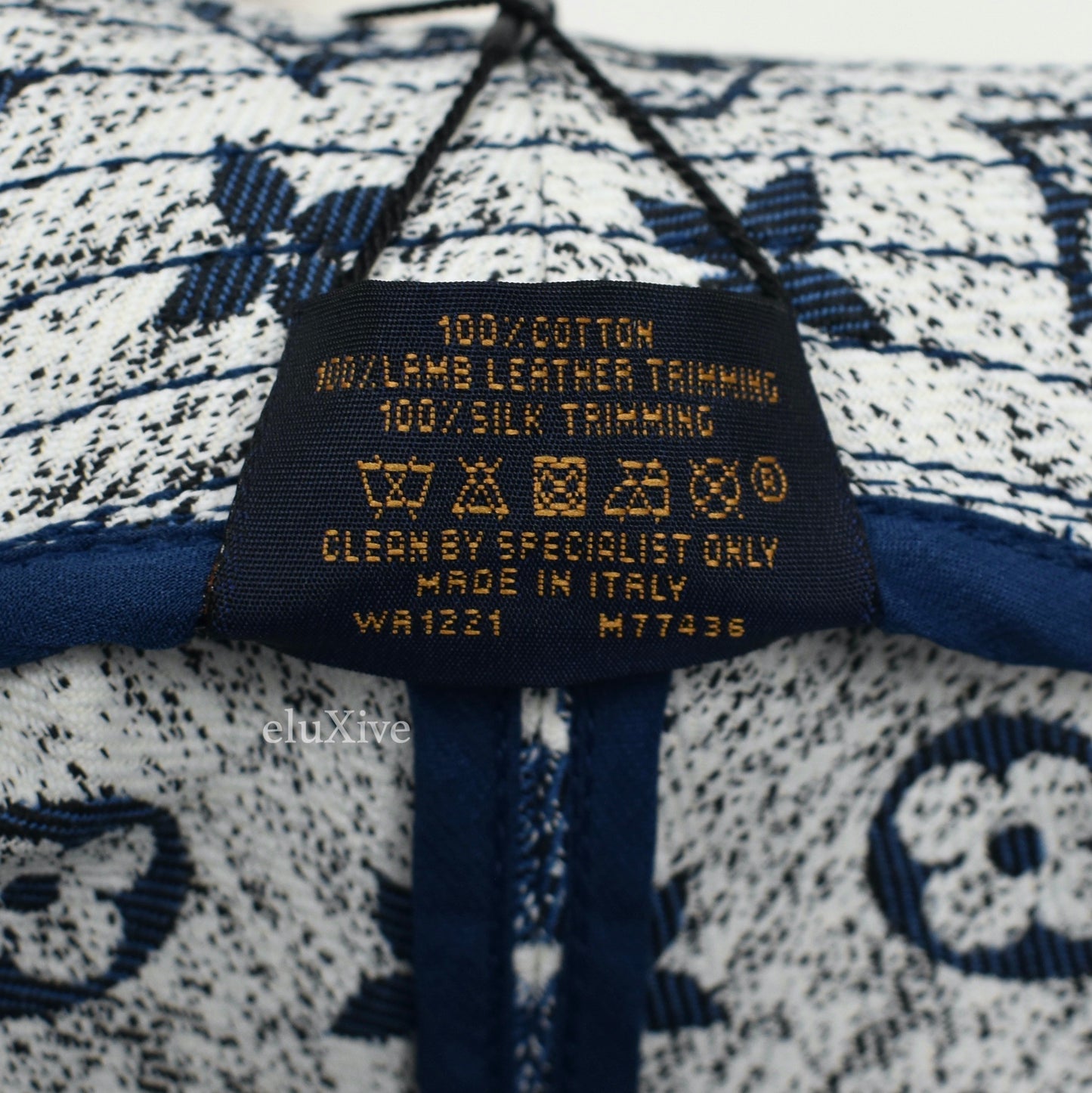 Louis Vuitton - Blue Monogram Fade Bucket Hat