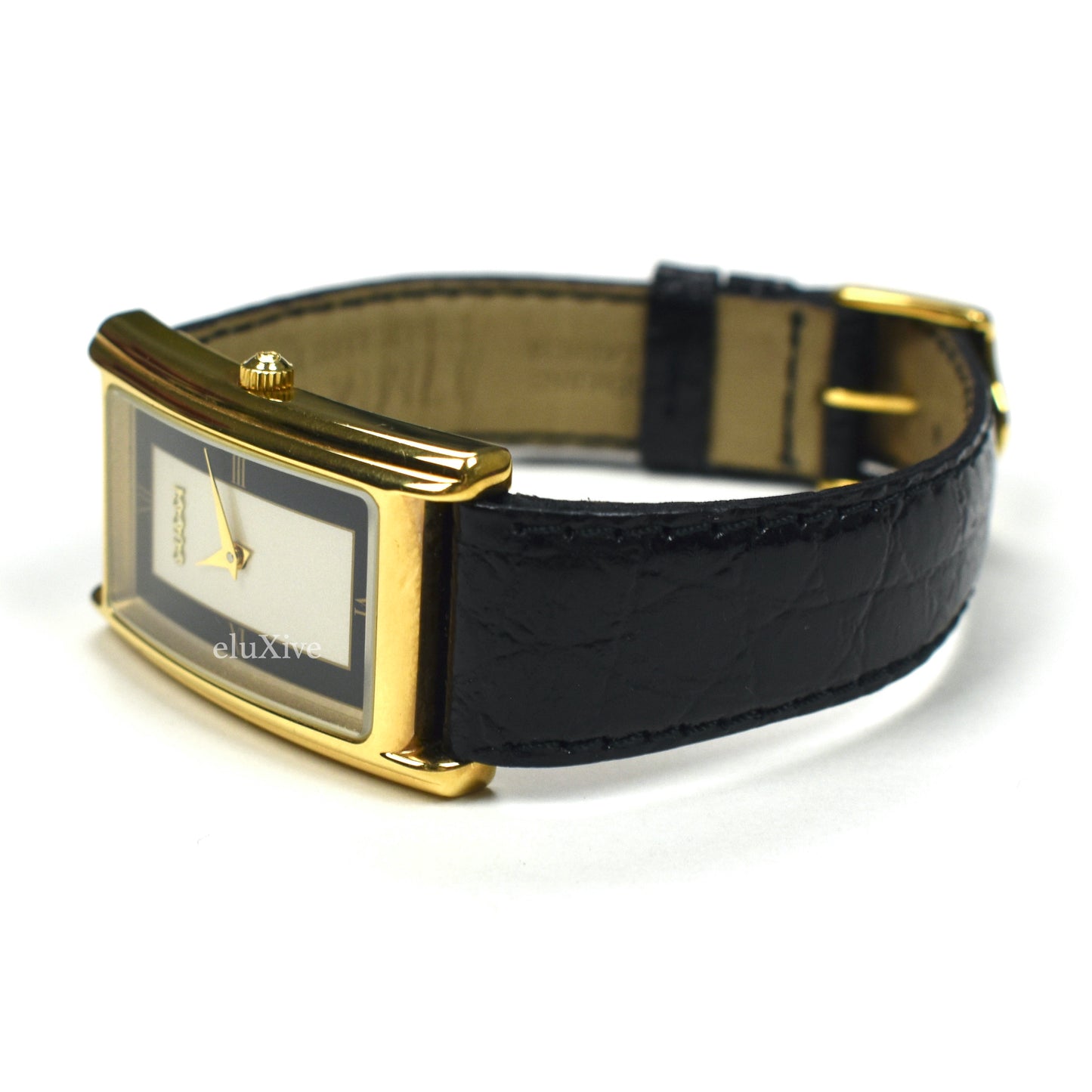 Gucci - 2600M Gold Tuxedo Dial Tank Watch
