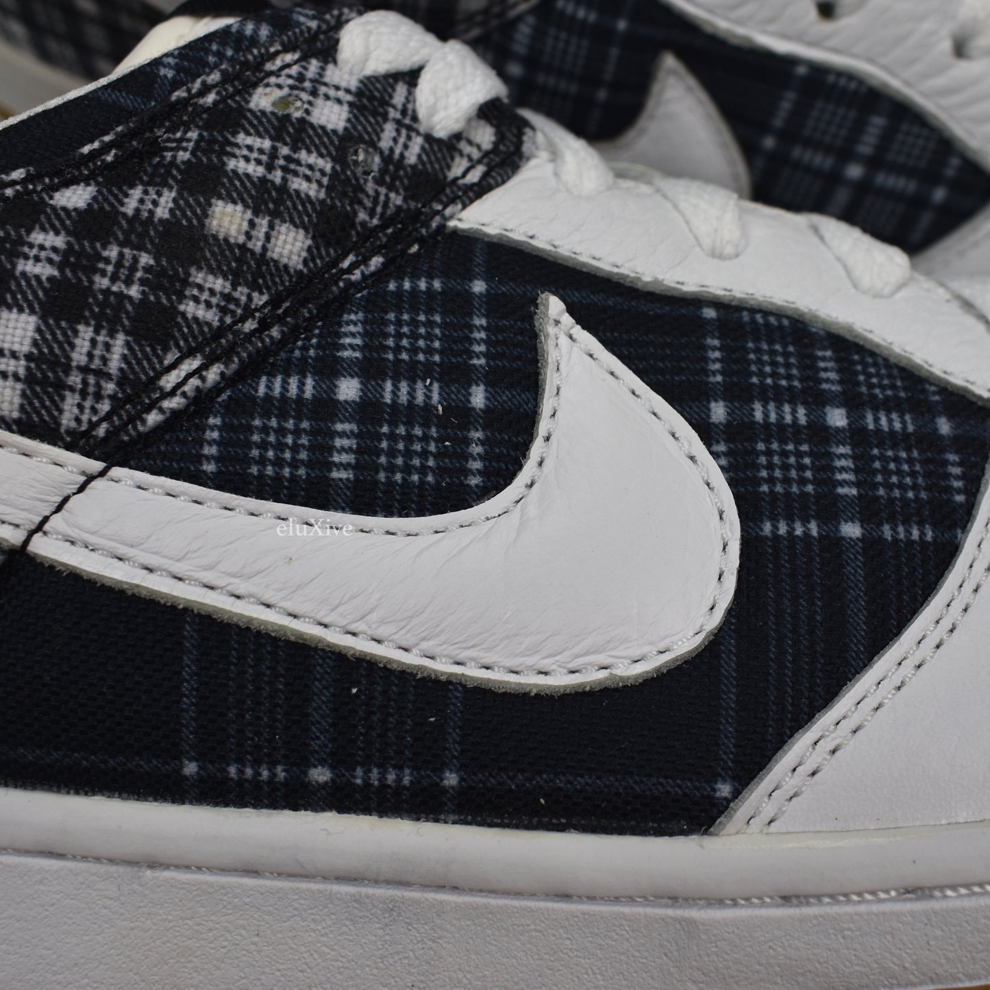Nike - Dunk Low 'Black/White Plaid'