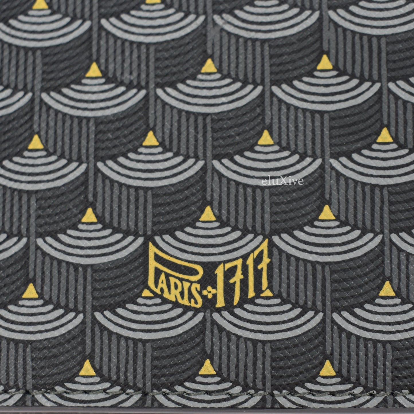 Faure Le Page - Steel Gray / Yellow 6CC Bifold Wallet (2019)