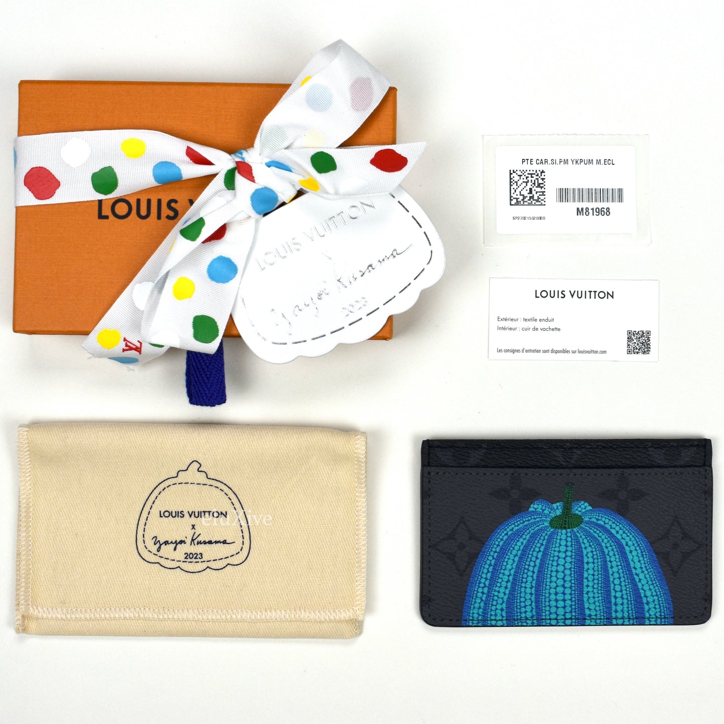 Louis Vuitton x Yayoi Kusama - Pumpkin Print Monogram Card Holder