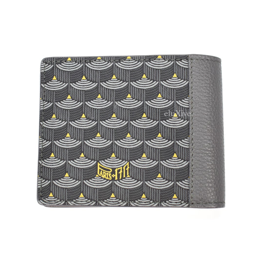 Faure Le Page - Steel Gray / Yellow 6CC Bifold Wallet (2019)