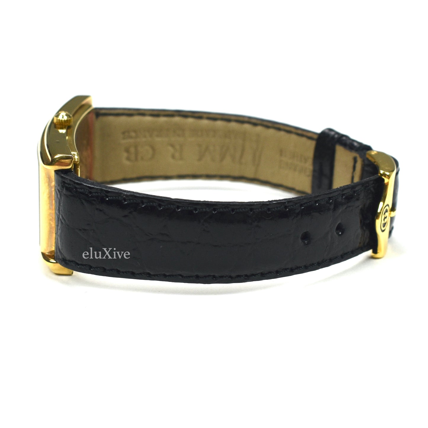 Gucci - 2600M Gold Tuxedo Dial Tank Watch