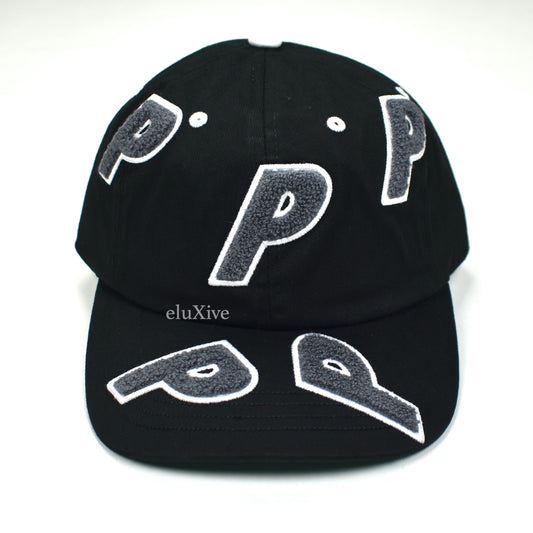 Palace - Chenille Multi P Logo Hat (Black)