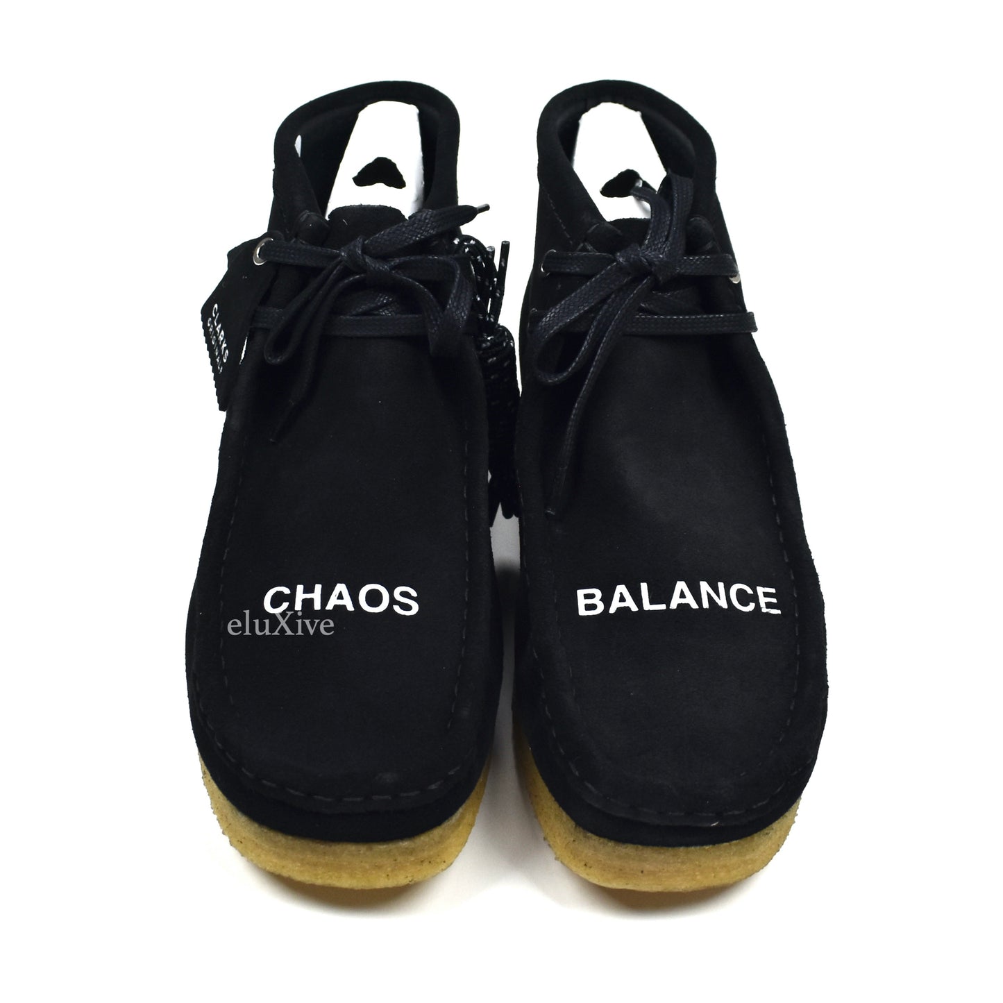 Undercover x Clarks - Chaos & Balance Wallabee Boot (Black)