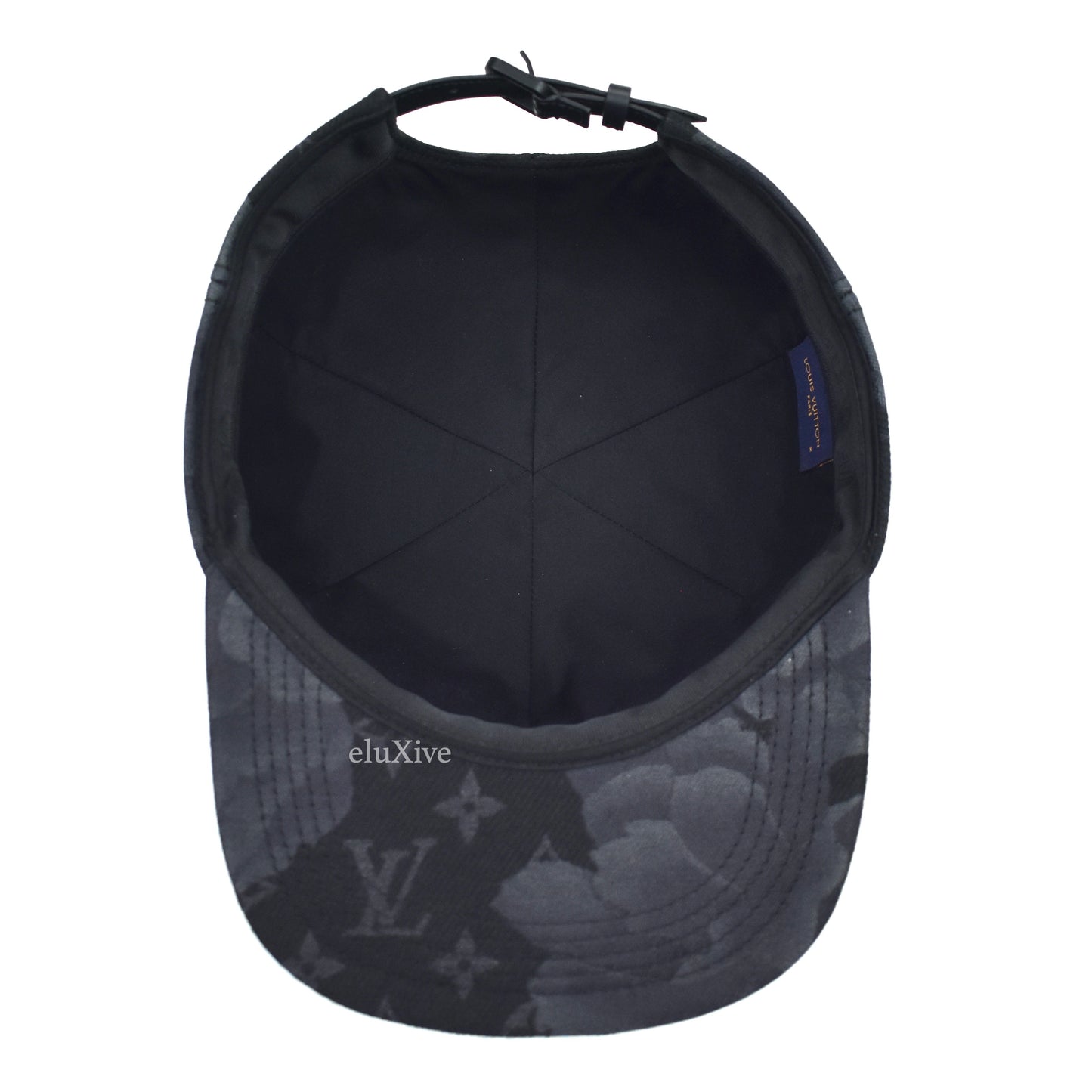 Louis Vuitton - Black Woven Flowers Monogram Hat