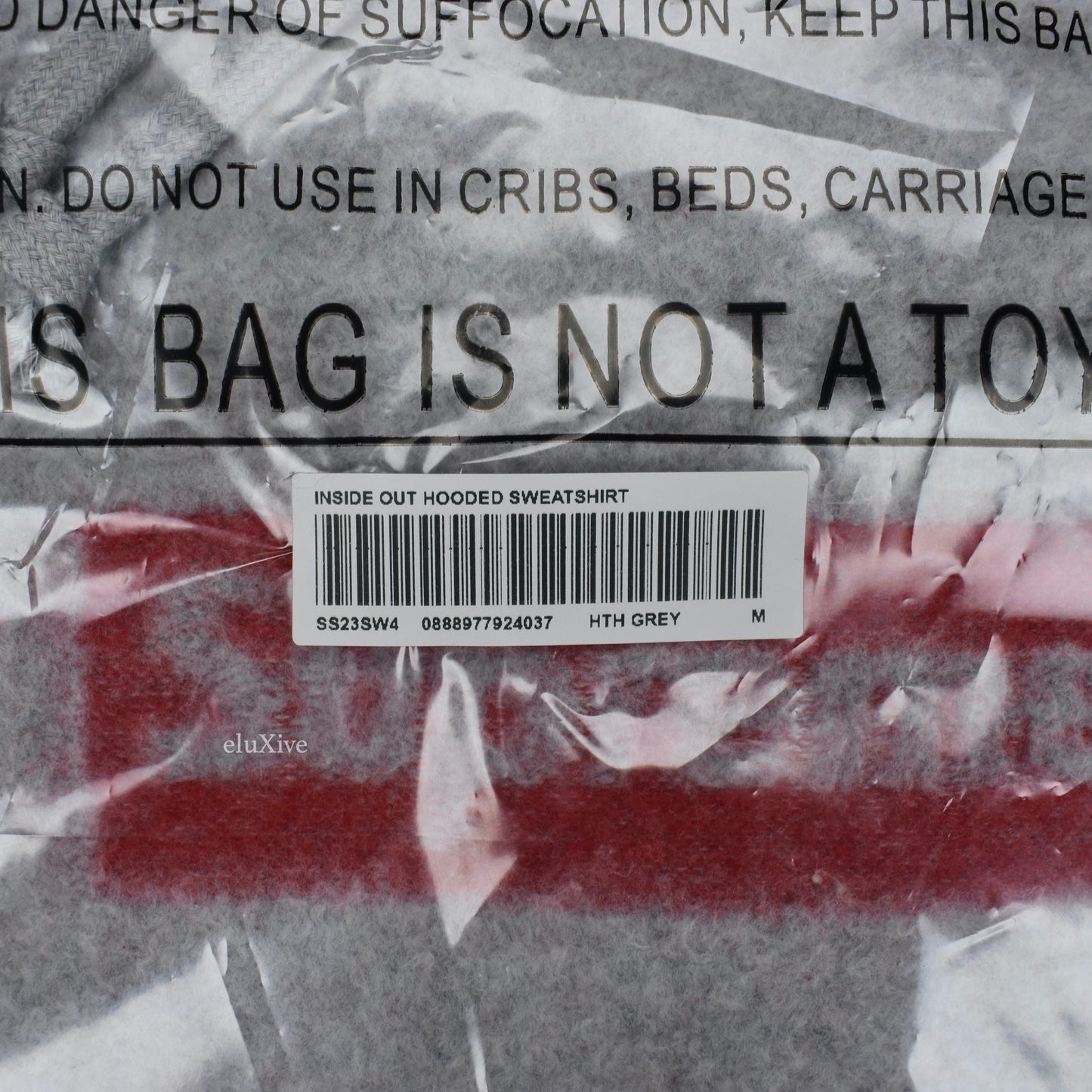 Supreme - Inside Out Box Logo Hoodie (Gray)