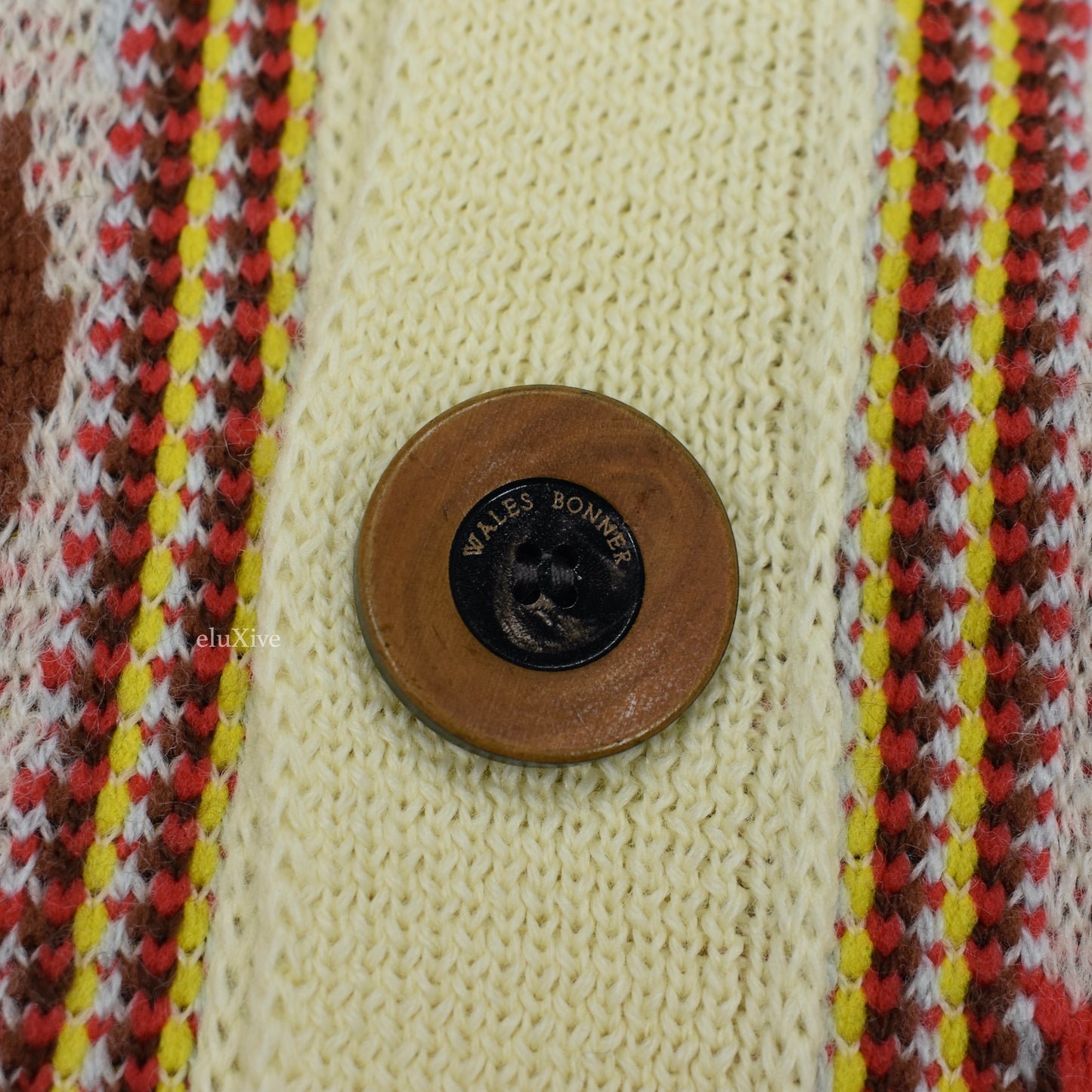 Wales Bonner - Fair Isle Knit Merino Wool Cardigan