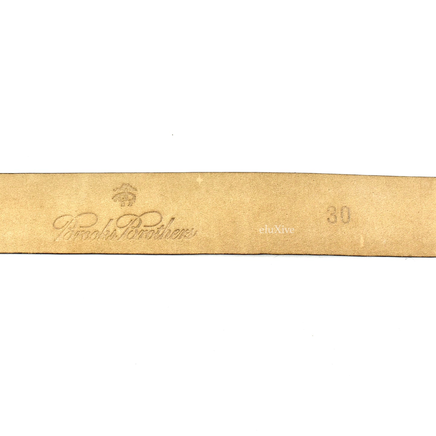 Brooks Brothers - Brown Genuine Alligator Exotic Belt Strap