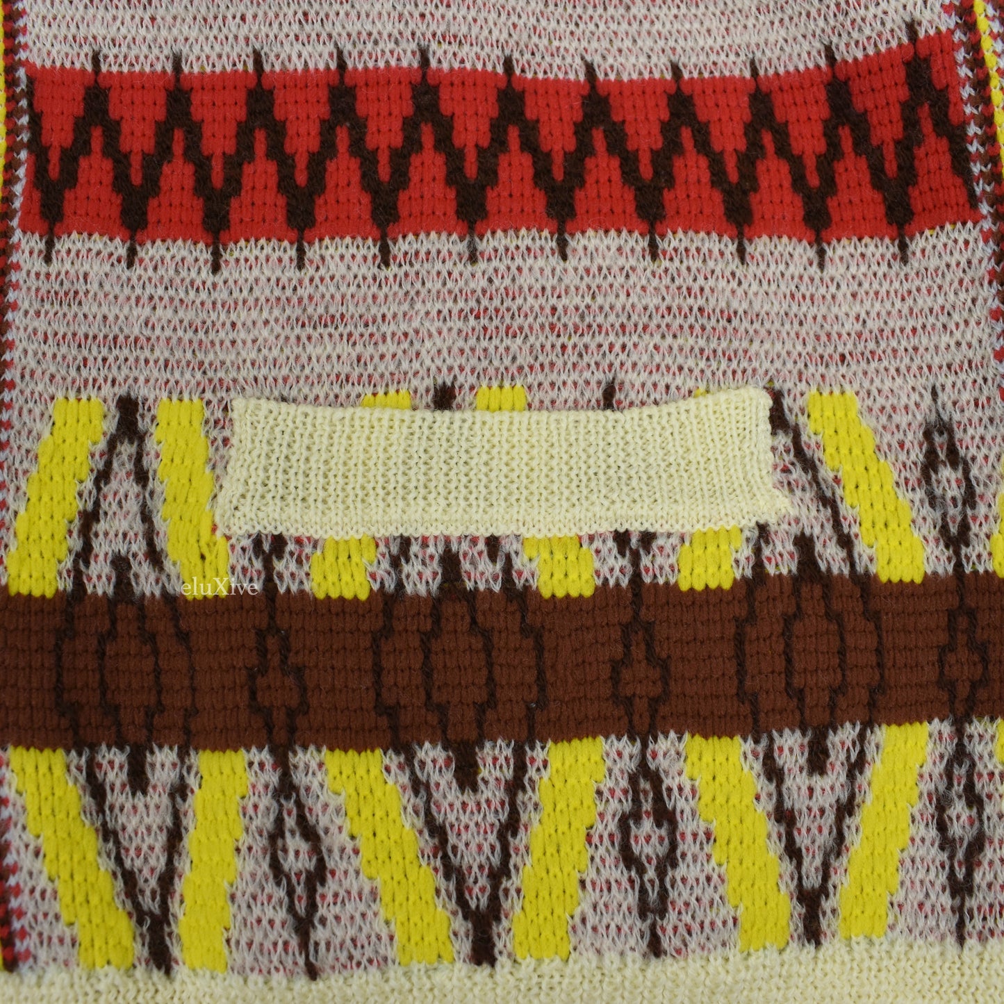 Wales Bonner - Fair Isle Knit Merino Wool Cardigan