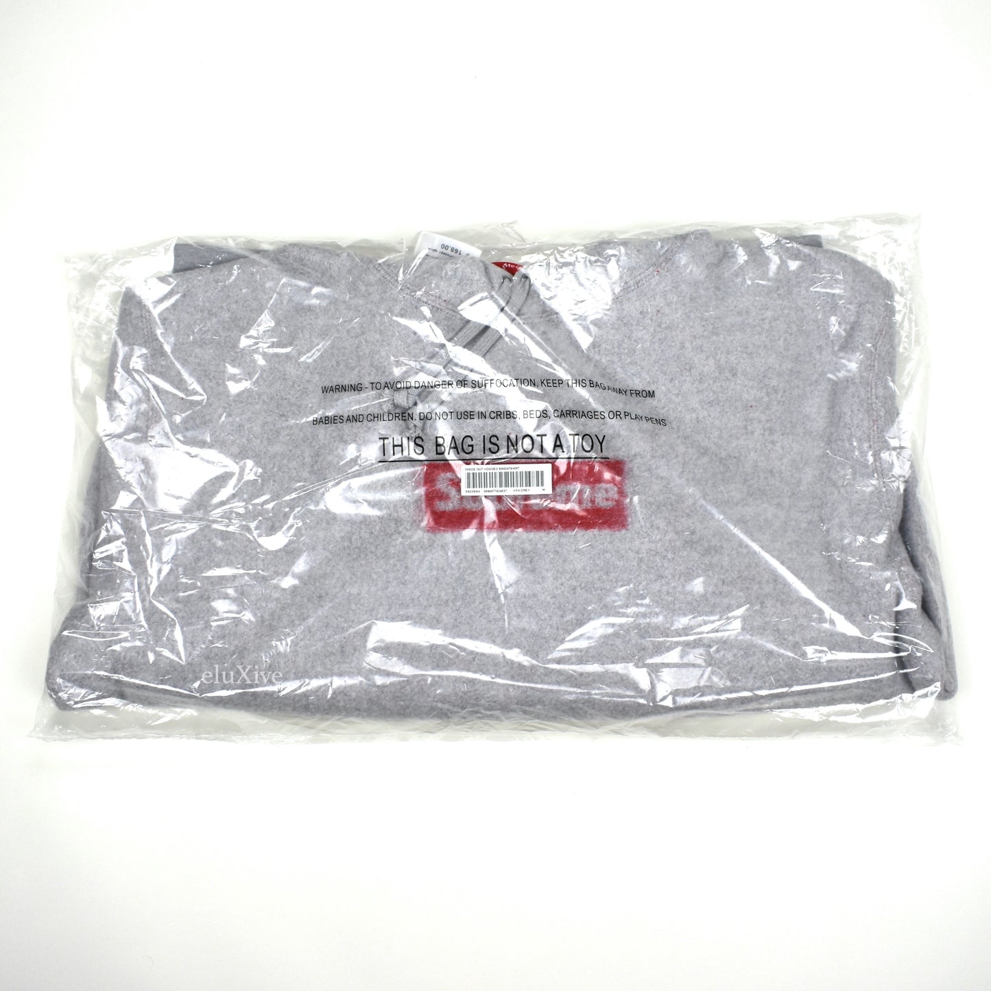 Supreme - Inside Out Box Logo Hoodie (Gray)