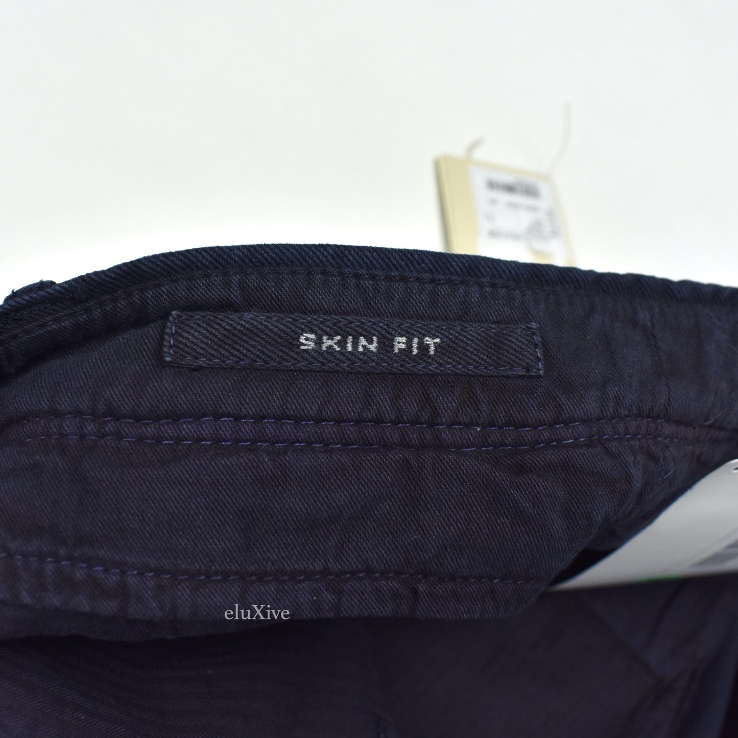 Incotex - Navy Blue Washed Twill Pants