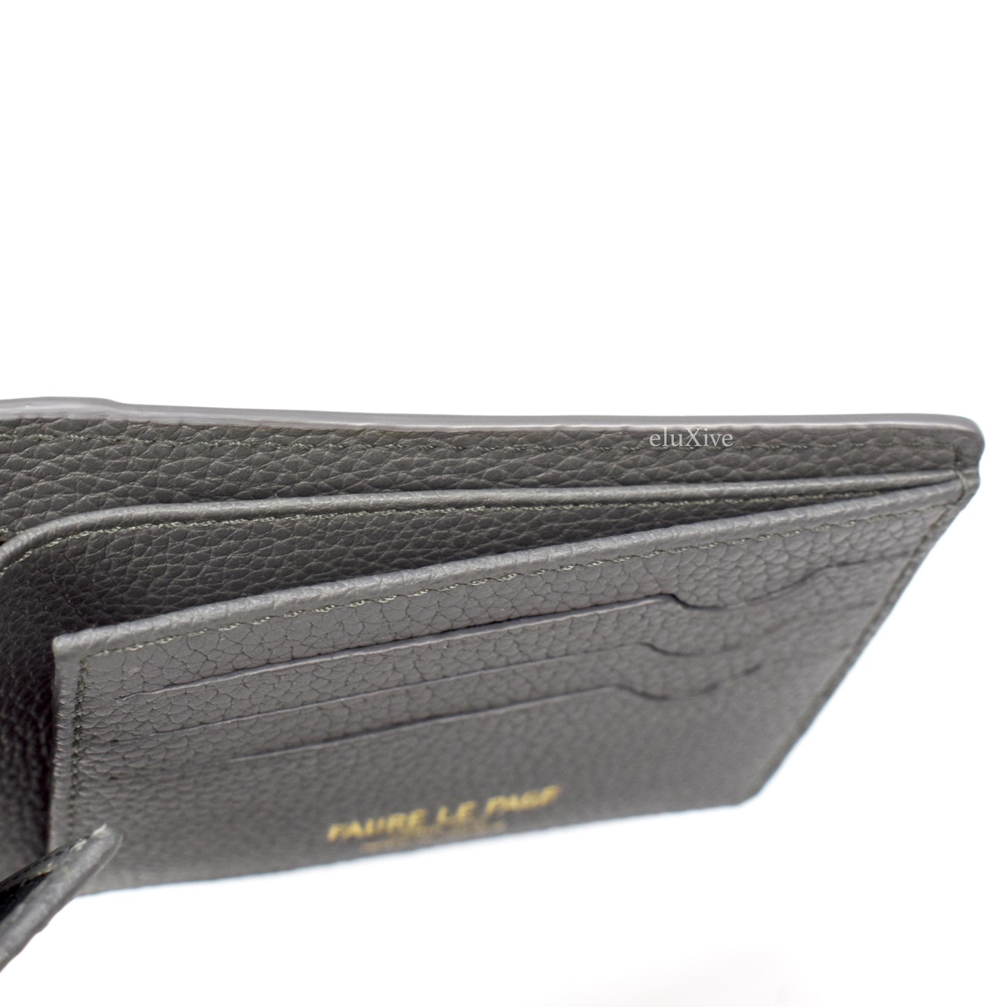 Faure Le Page - Steel Gray / Yellow 6CC Bifold Wallet (2019)