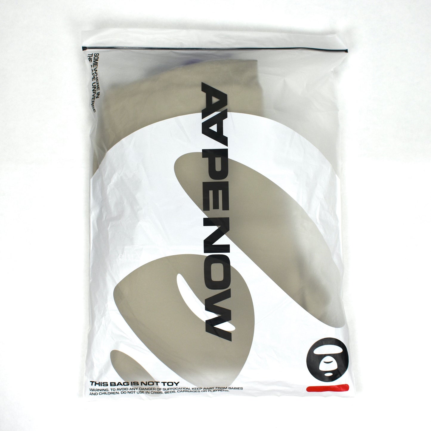 Bape - AAPE Beige Twill Cuffed Pants