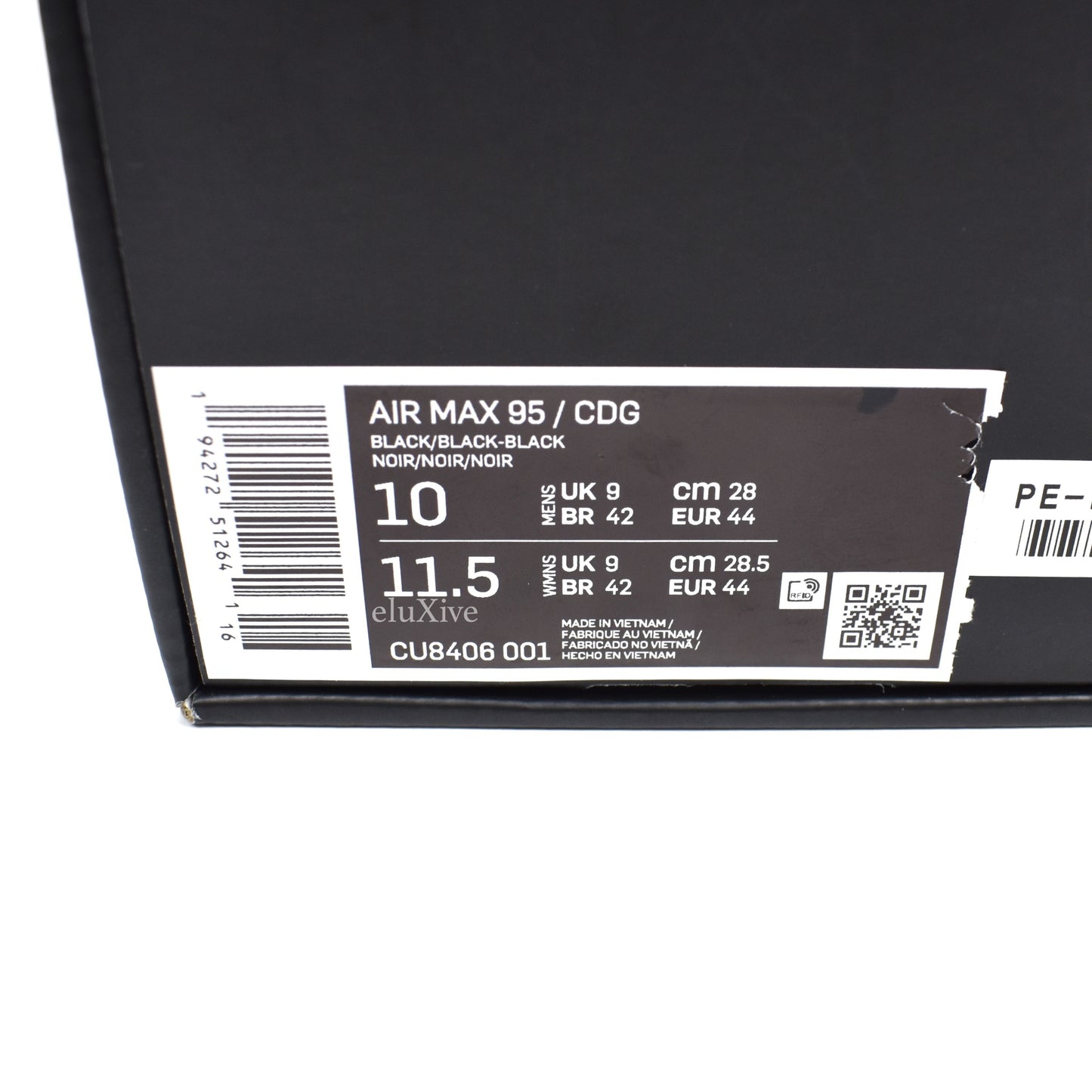 Comme des Garcons x Nike - Air Max 95 CDG (Black)