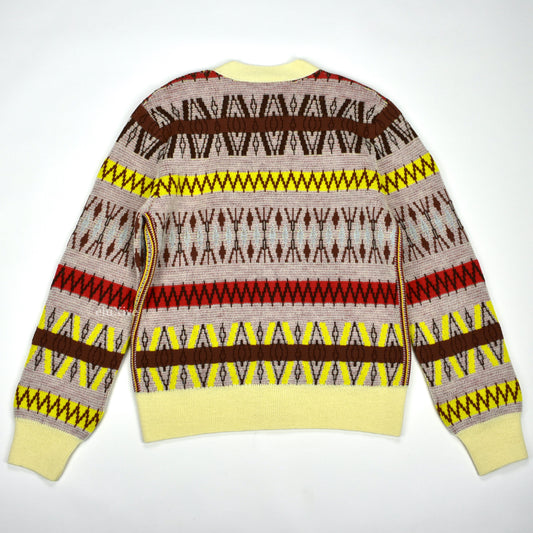 Wales Bonner - Fair Isle Knit Merino Wool Cardigan