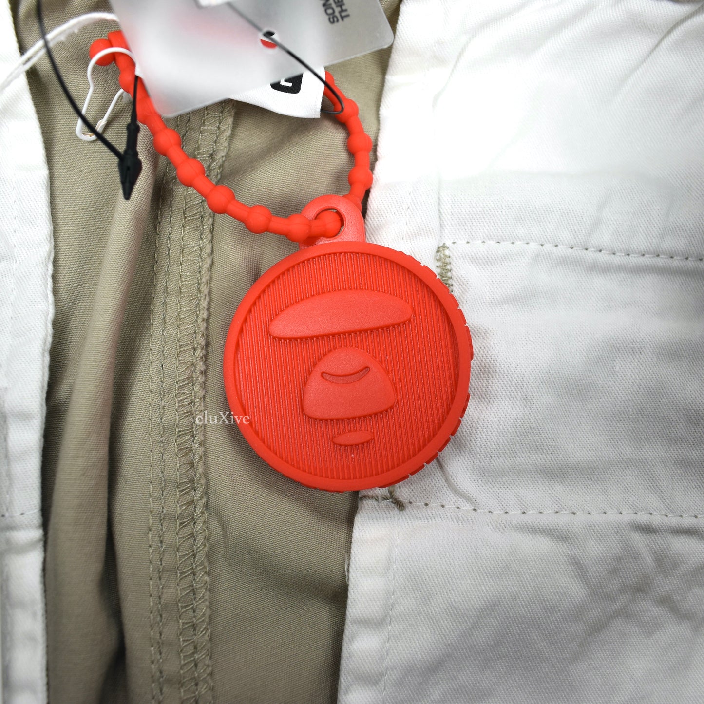 Bape - AAPE Beige Twill Cuffed Pants