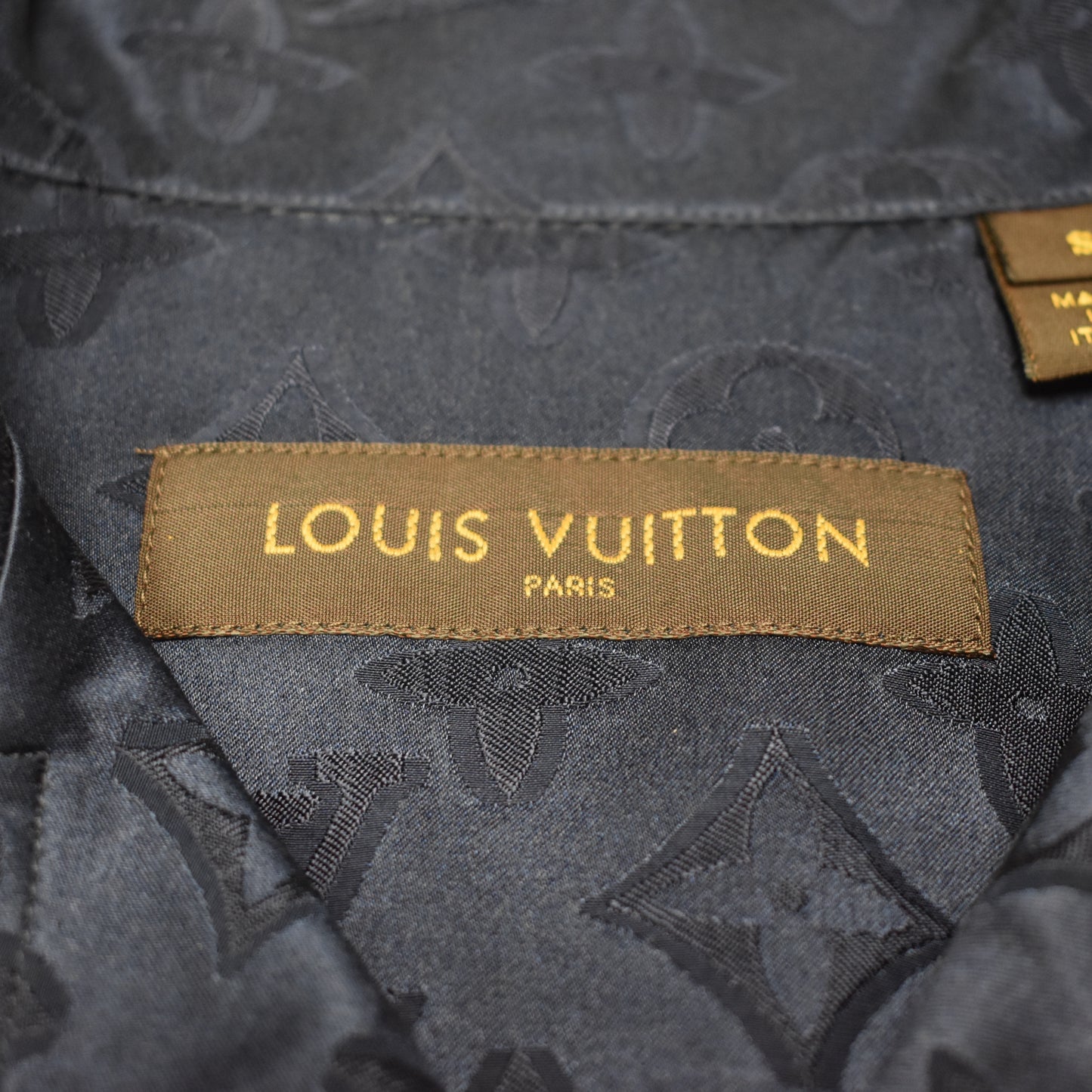 Louis Vuitton x Supreme - Navy Monogram Pajama Shirt