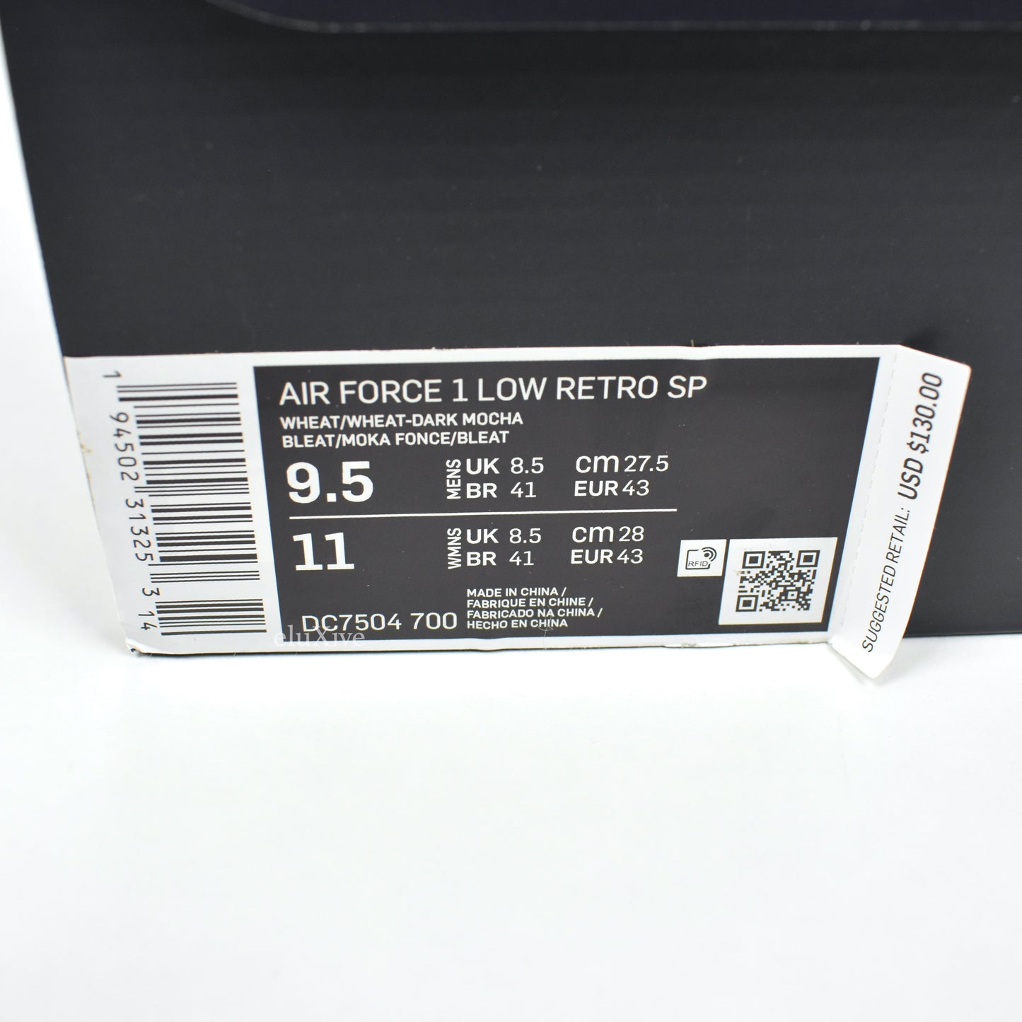 Nike - Air Force 1 Low Retro SP (Wheat/Mocha)