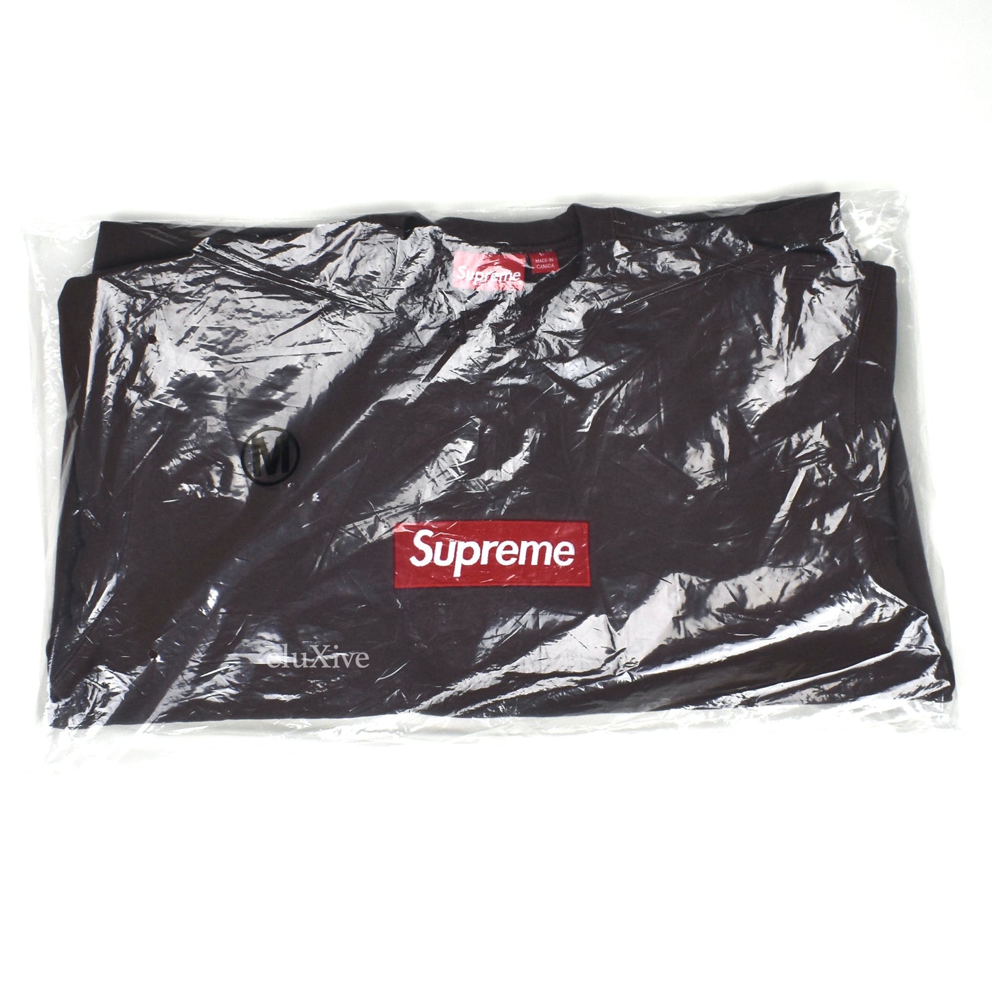 Supreme - Brown Box Logo Crewneck Sweatshirt