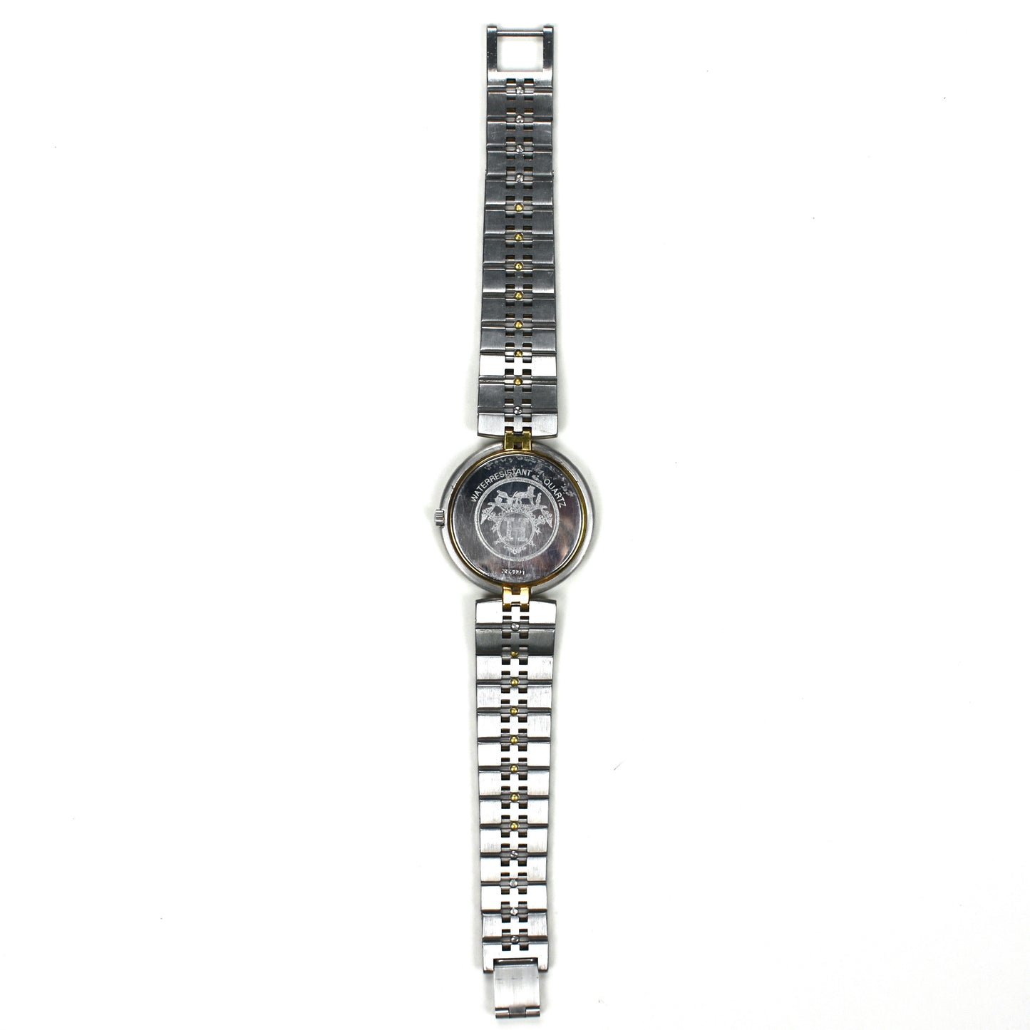 Hermes - Gold/Steel White Dial Profile Watch