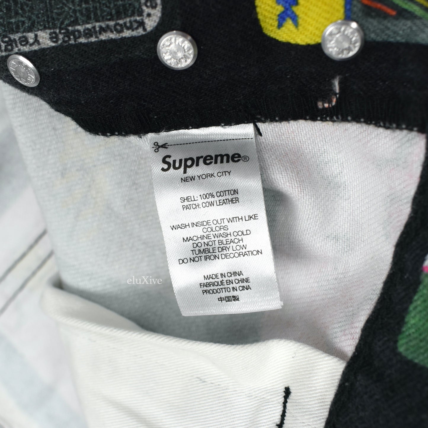 Supreme - Credit Cards Print Denim Jeans
