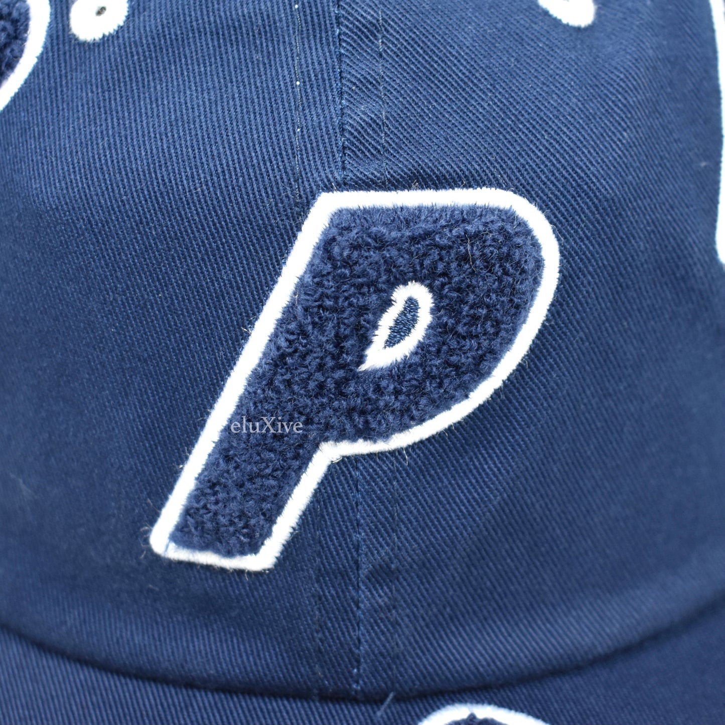 Palace - Chenille Multi P Logo Hat (Navy)