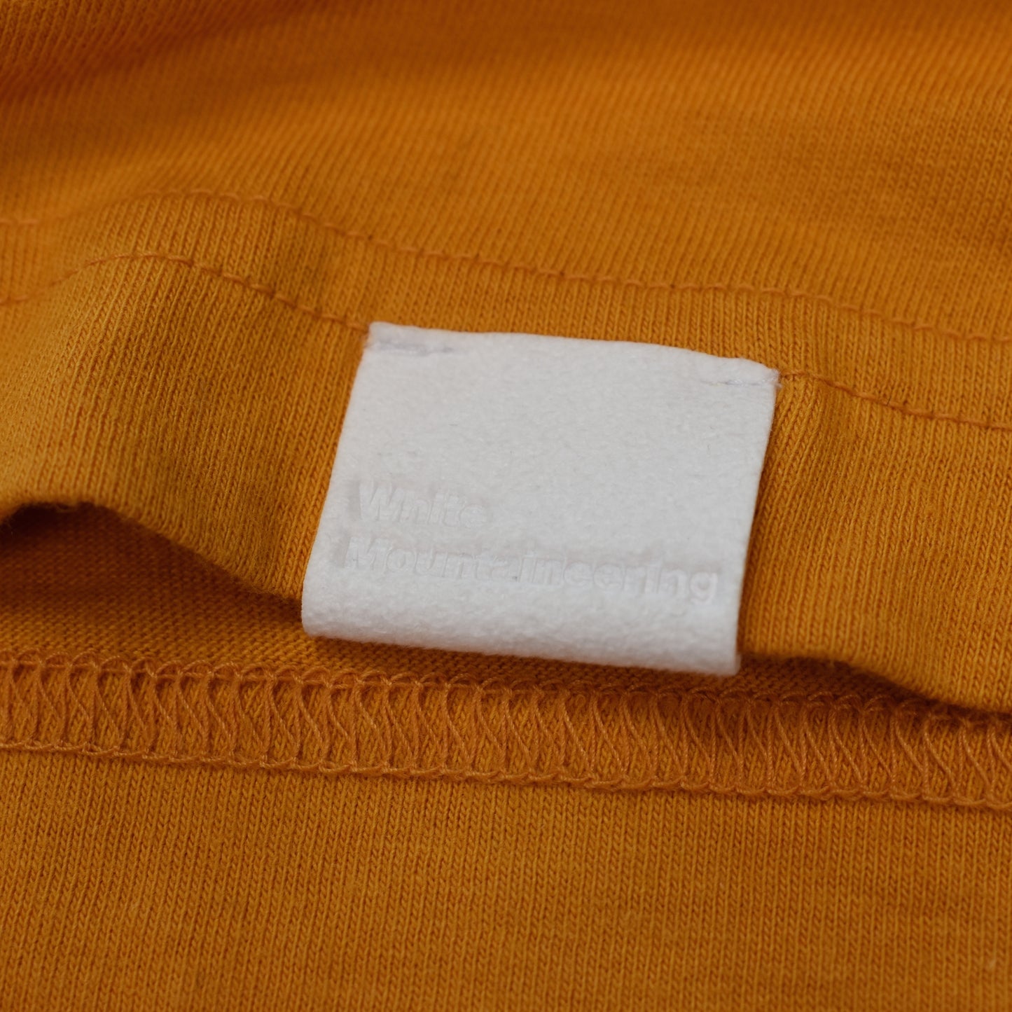 White Mountaineering - Navy & Orange Color Block T-Shirt