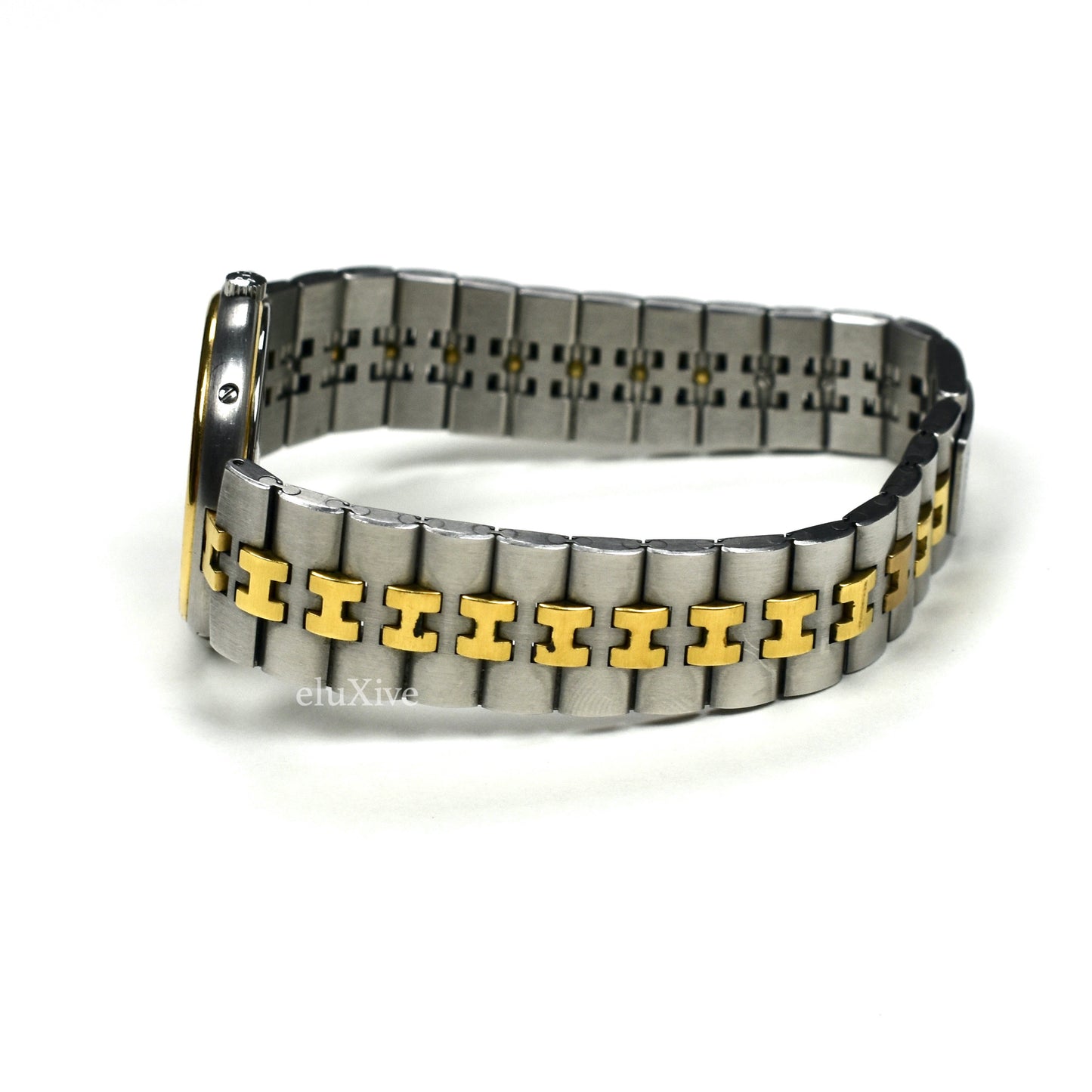 Hermes - Gold/Steel White Dial Profile Watch