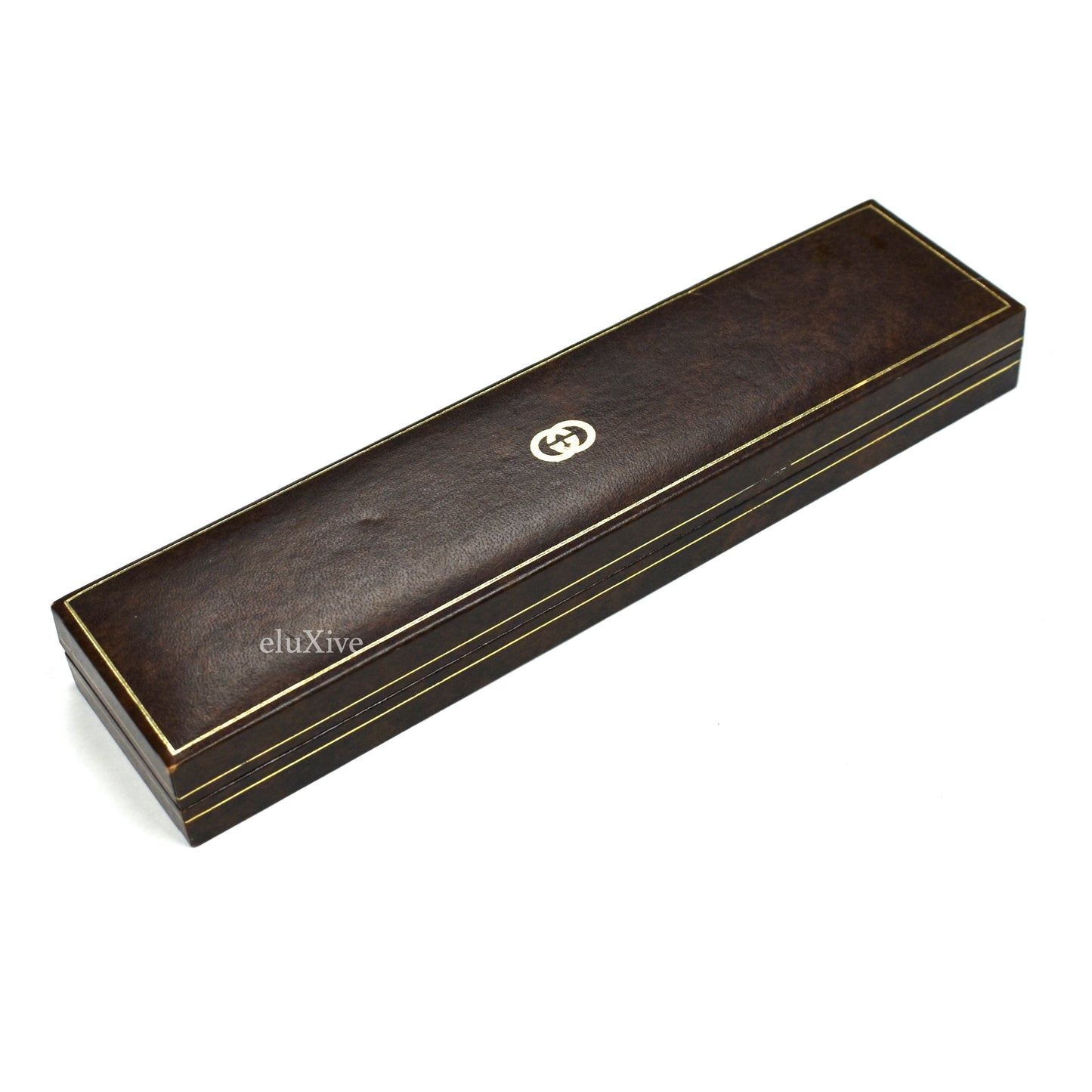Gucci - 2000M Gold Cream Dial Web Stripe Watch