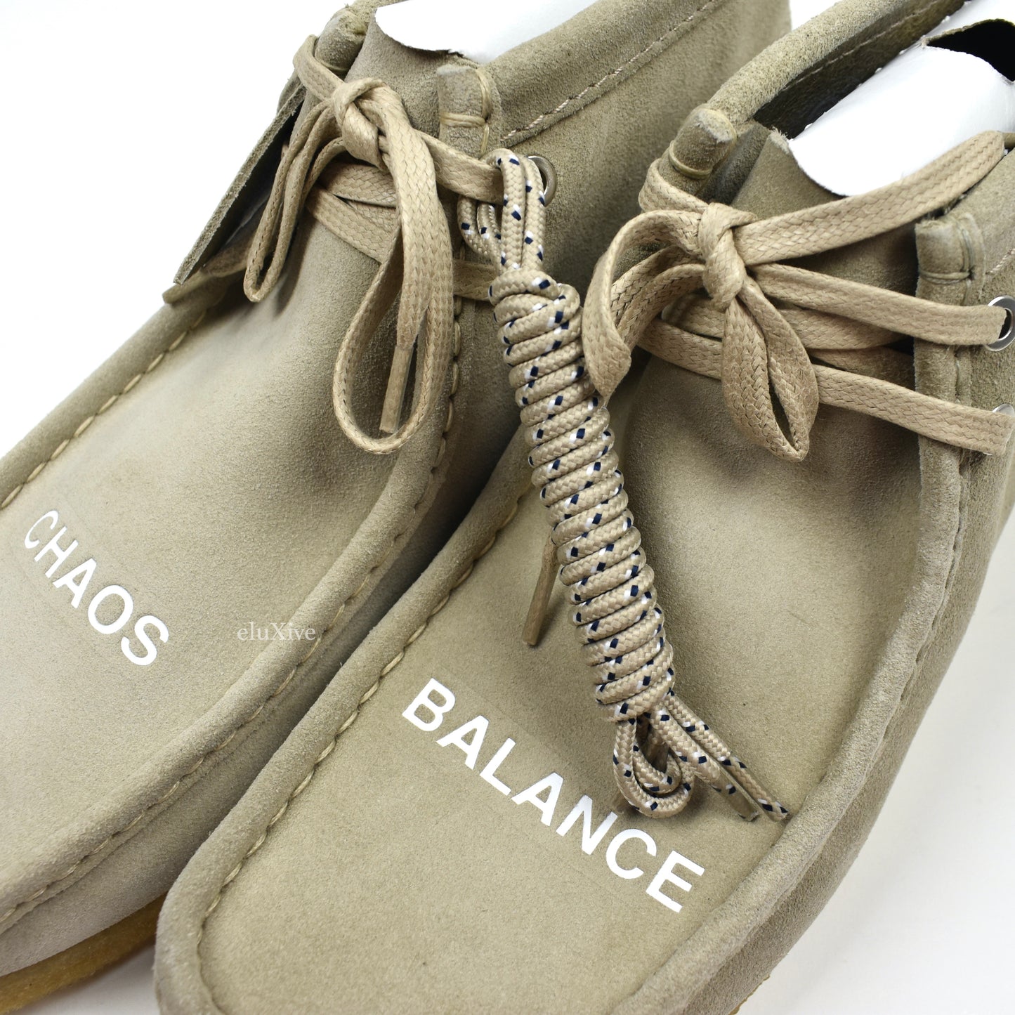 Undercover x Clarks - Chaos & Balance Wallabee Boot (Beige)