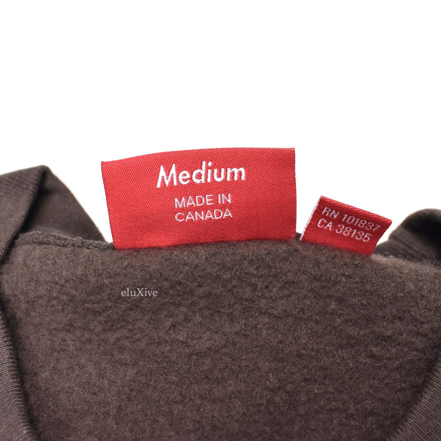 Supreme - Brown Box Logo Crewneck Sweatshirt