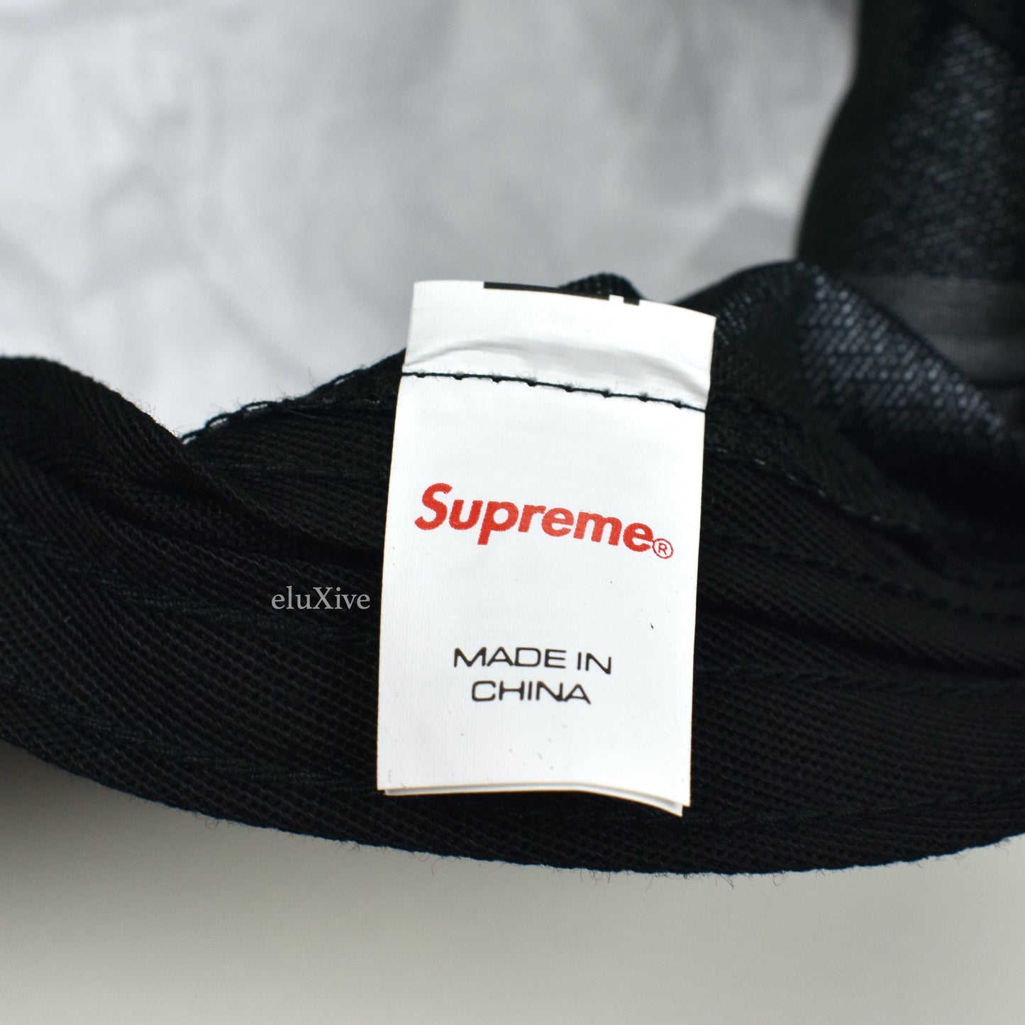 Supreme - Tiger Camo Reflective Box Logo Hat (Black)