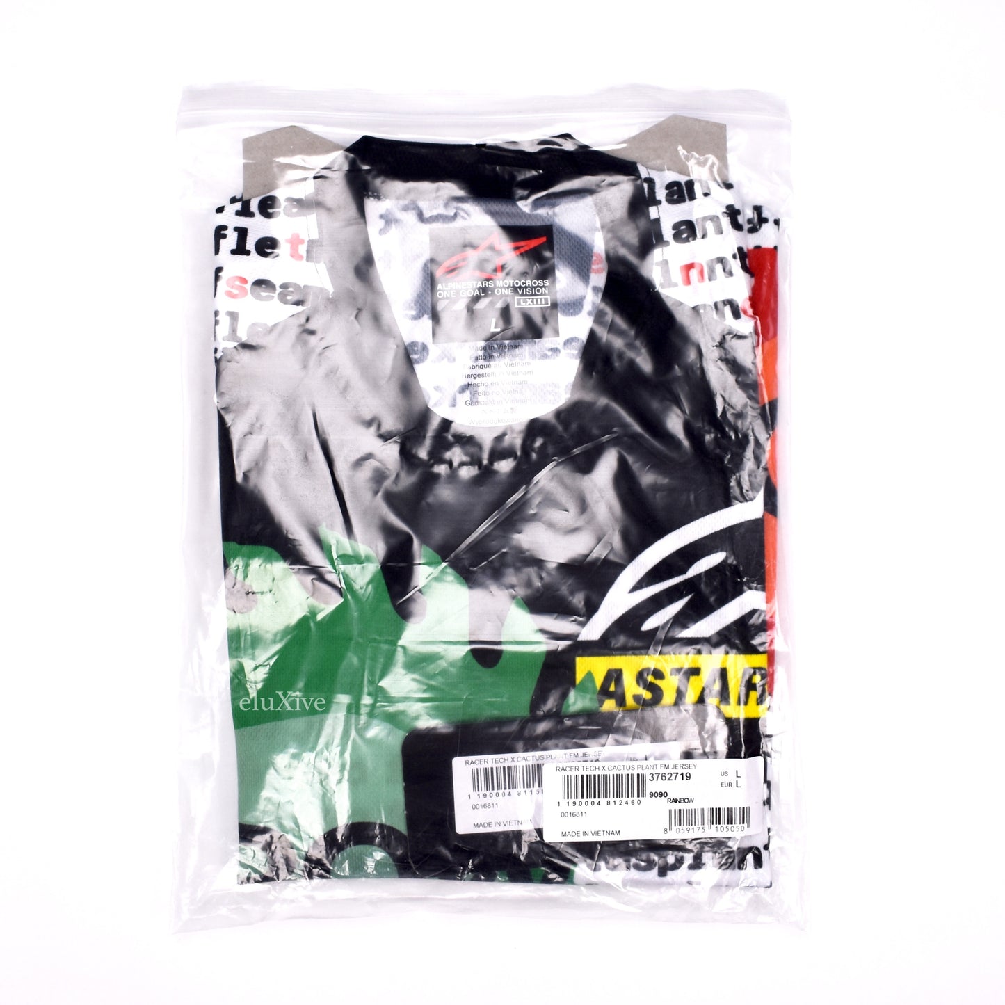 Cactus Plant Flea Market x Alpinestars - Logo Print Jersey