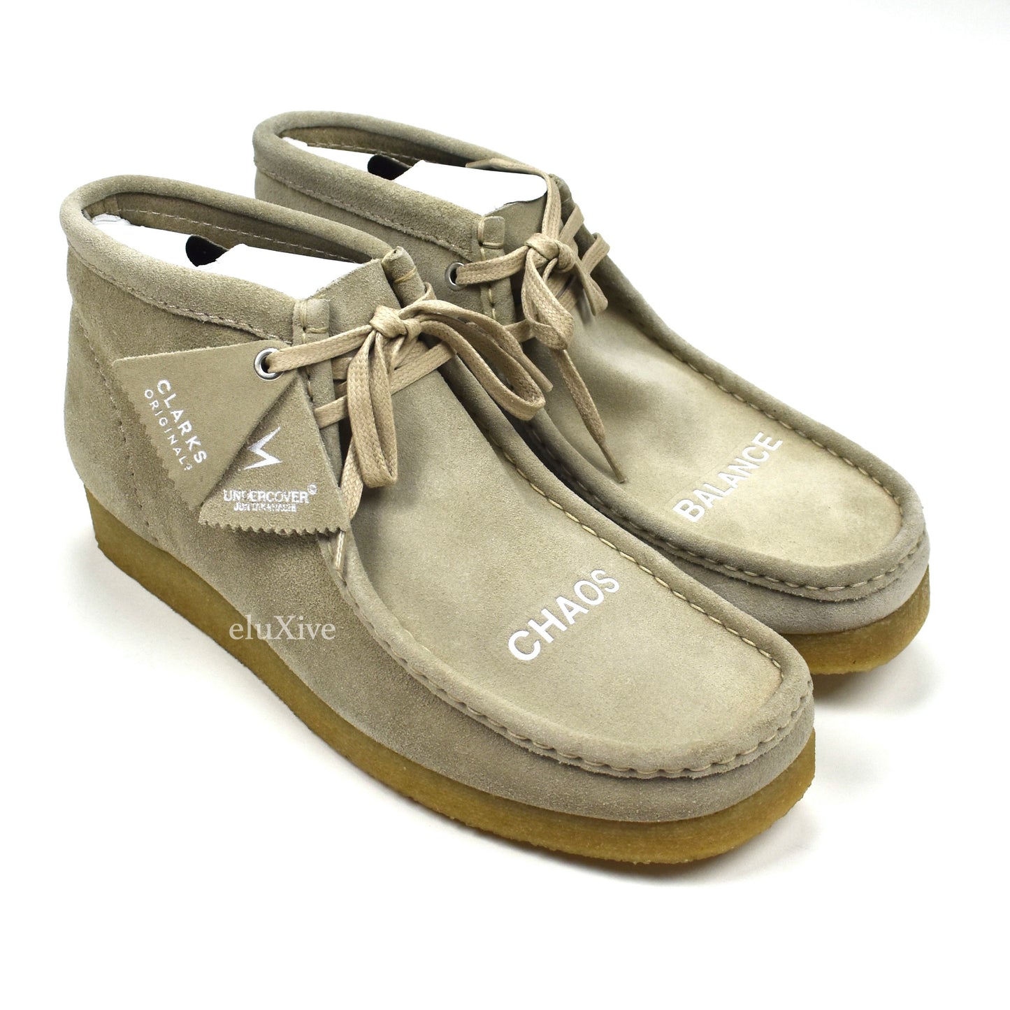 Undercover x Clarks - Chaos & Balance Wallabee Boot (Beige)