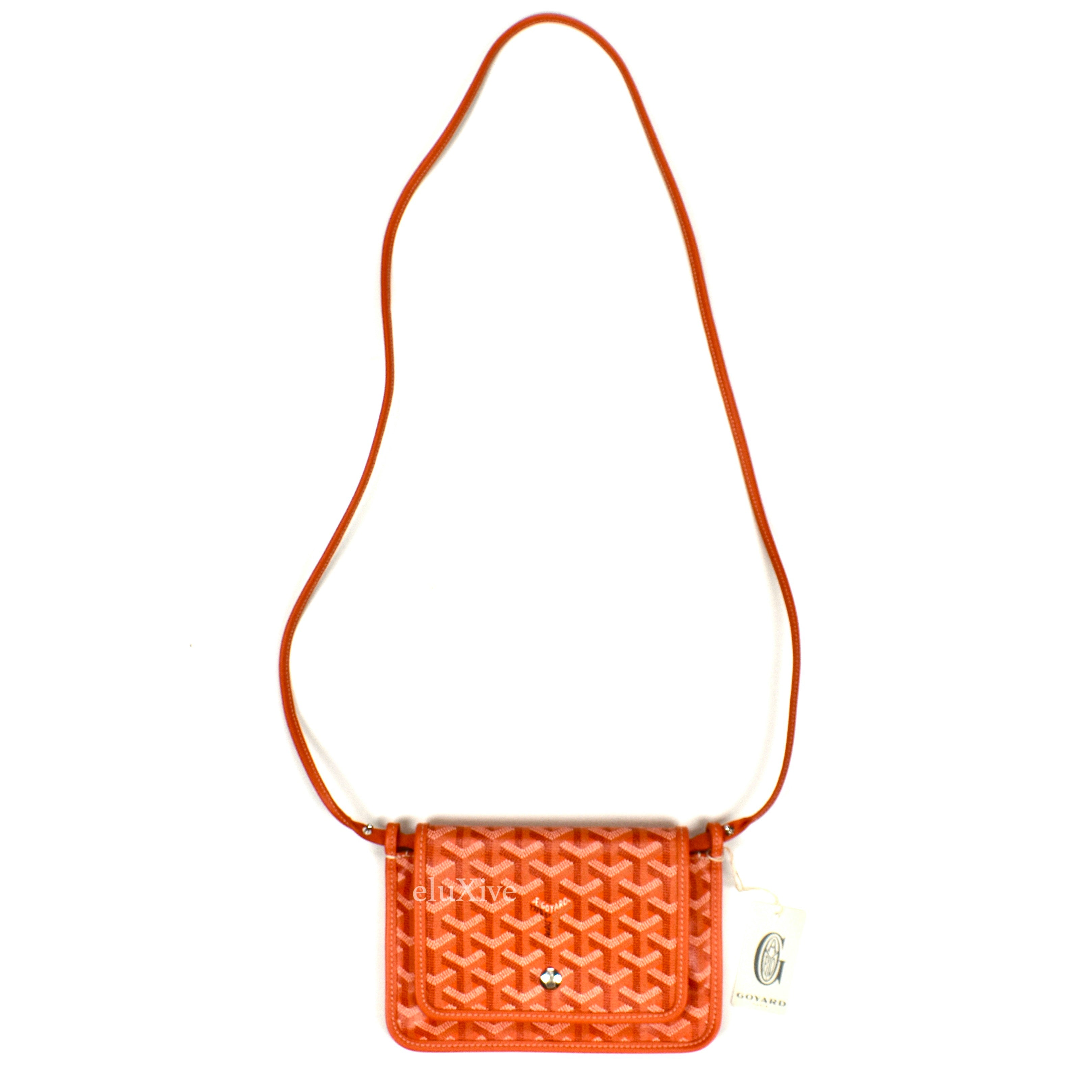 Goyard Plumet Shoulder Bag Pochette Wallet Orange – AMORE Vintage