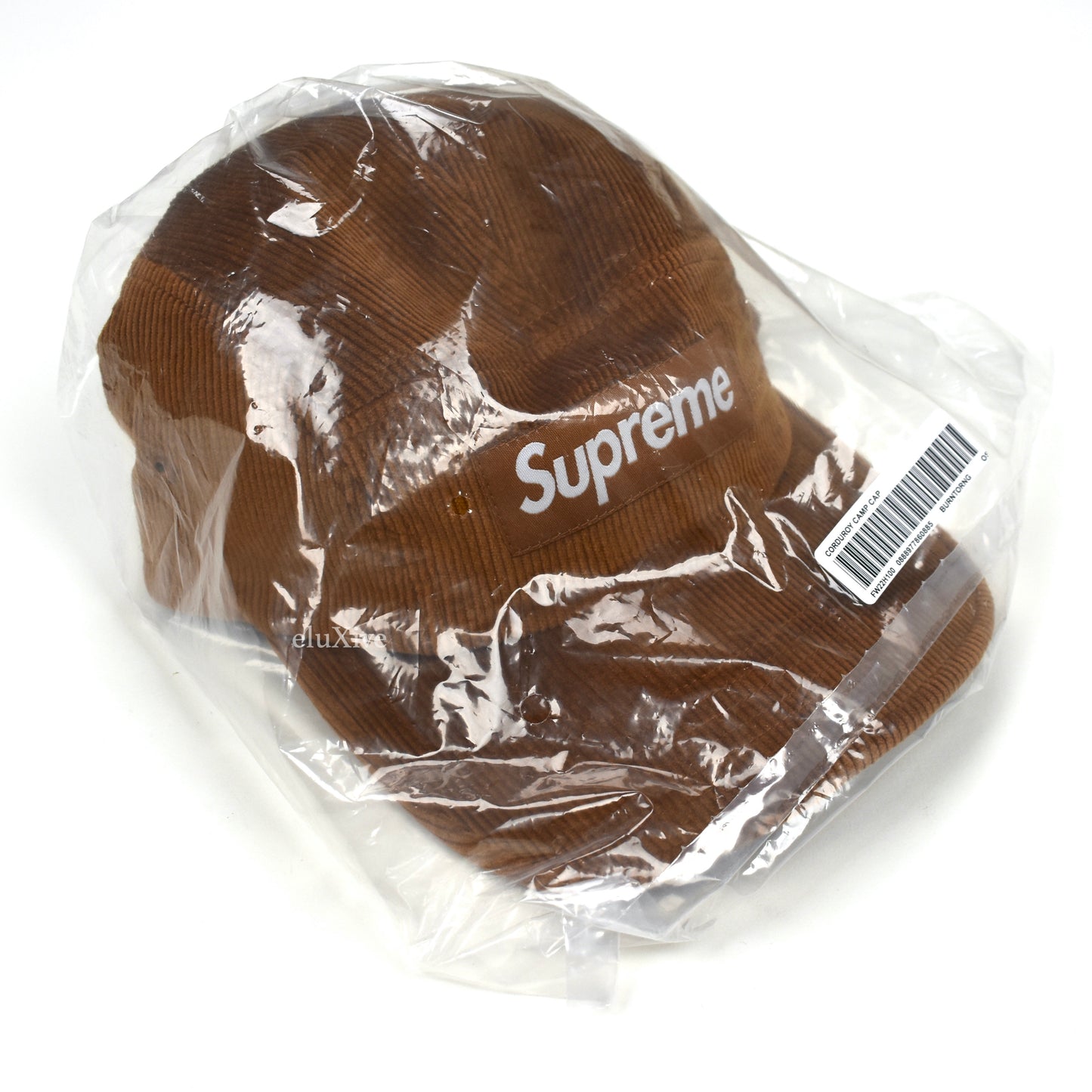 Supreme x Loro Piana - Corduroy Box Logo Hat (Brown)