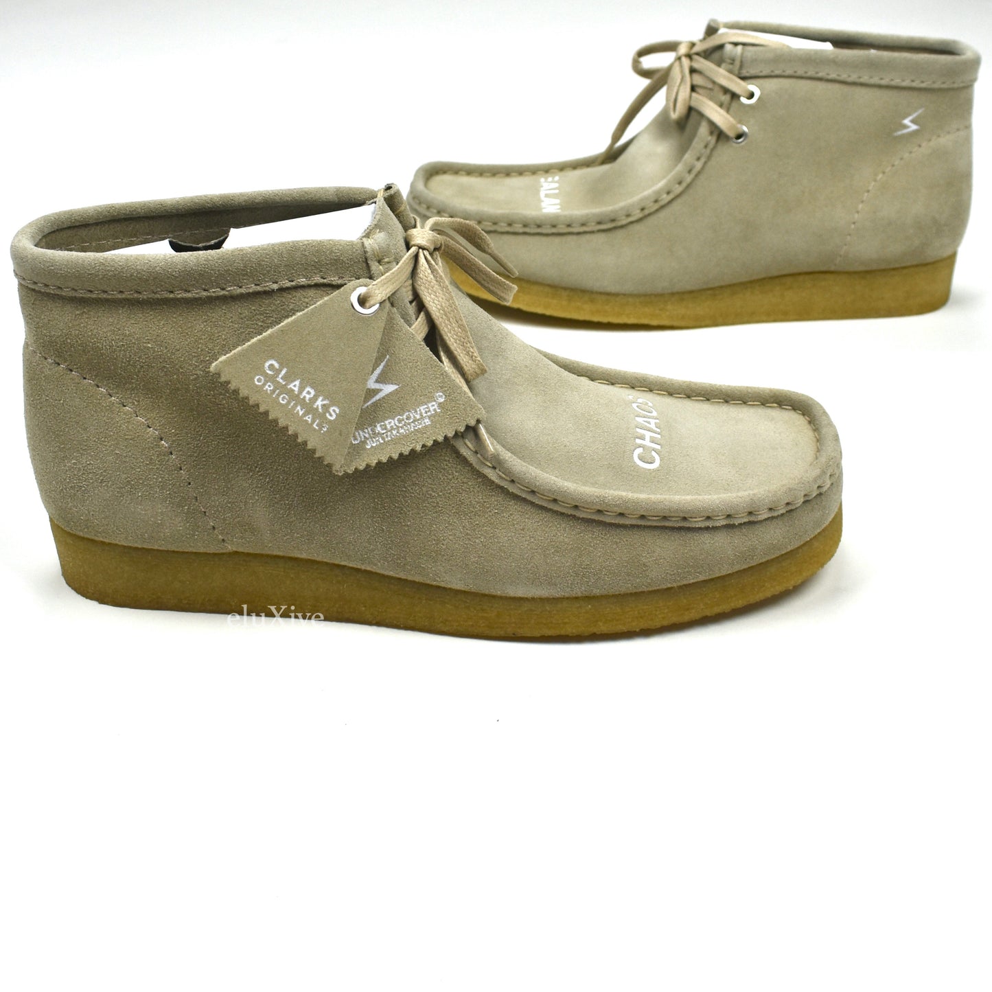 Undercover x Clarks - Chaos & Balance Wallabee Boot (Beige)