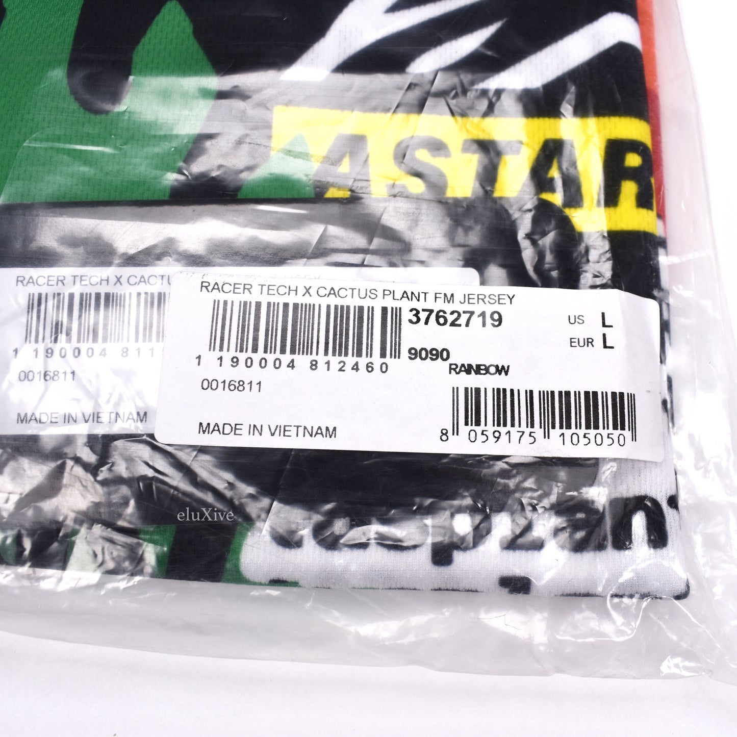 Cactus Plant Flea Market x Alpinestars - Logo Print Jersey