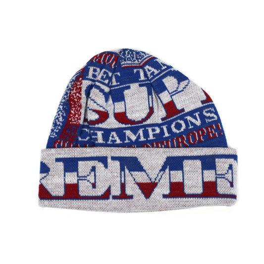 Supreme - Scarf Knit Beanie (White)