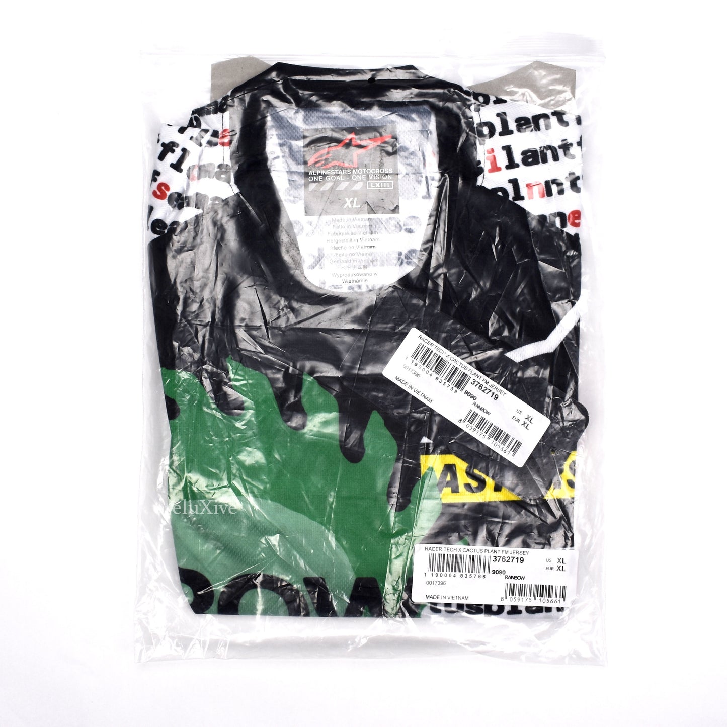 Cactus Plant Flea Market x Alpinestars - Logo Print Jersey