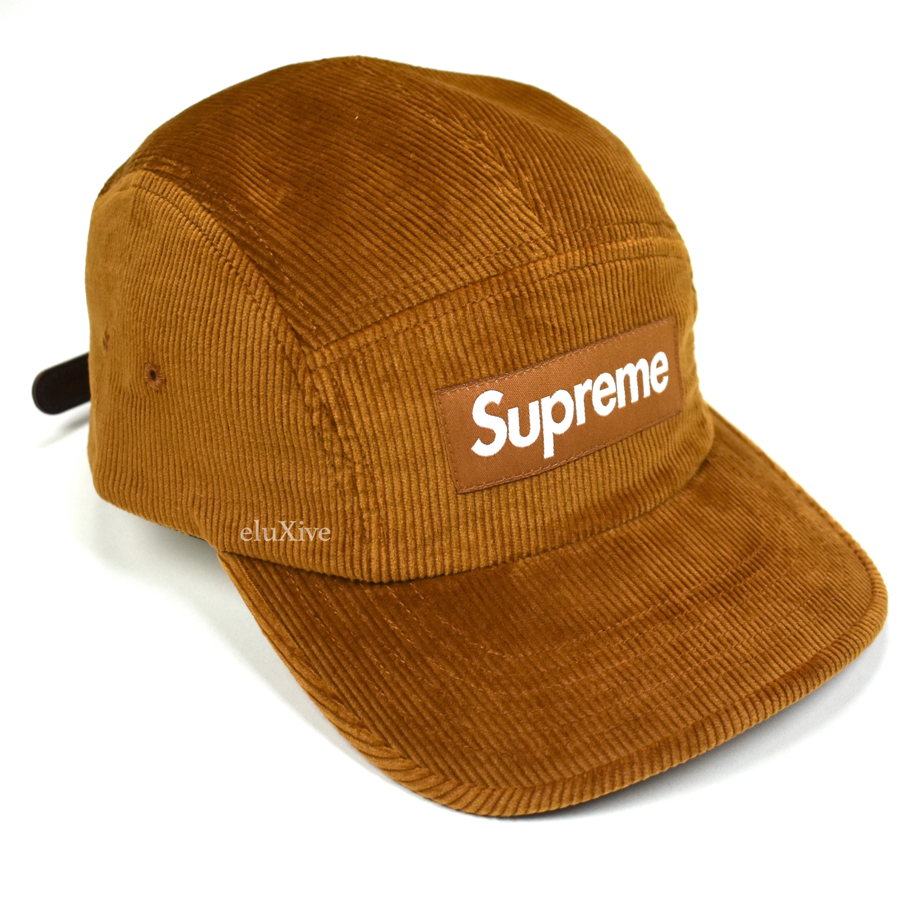 Supreme x Loro Piana - Corduroy Box Logo Hat (Brown) – eluXive