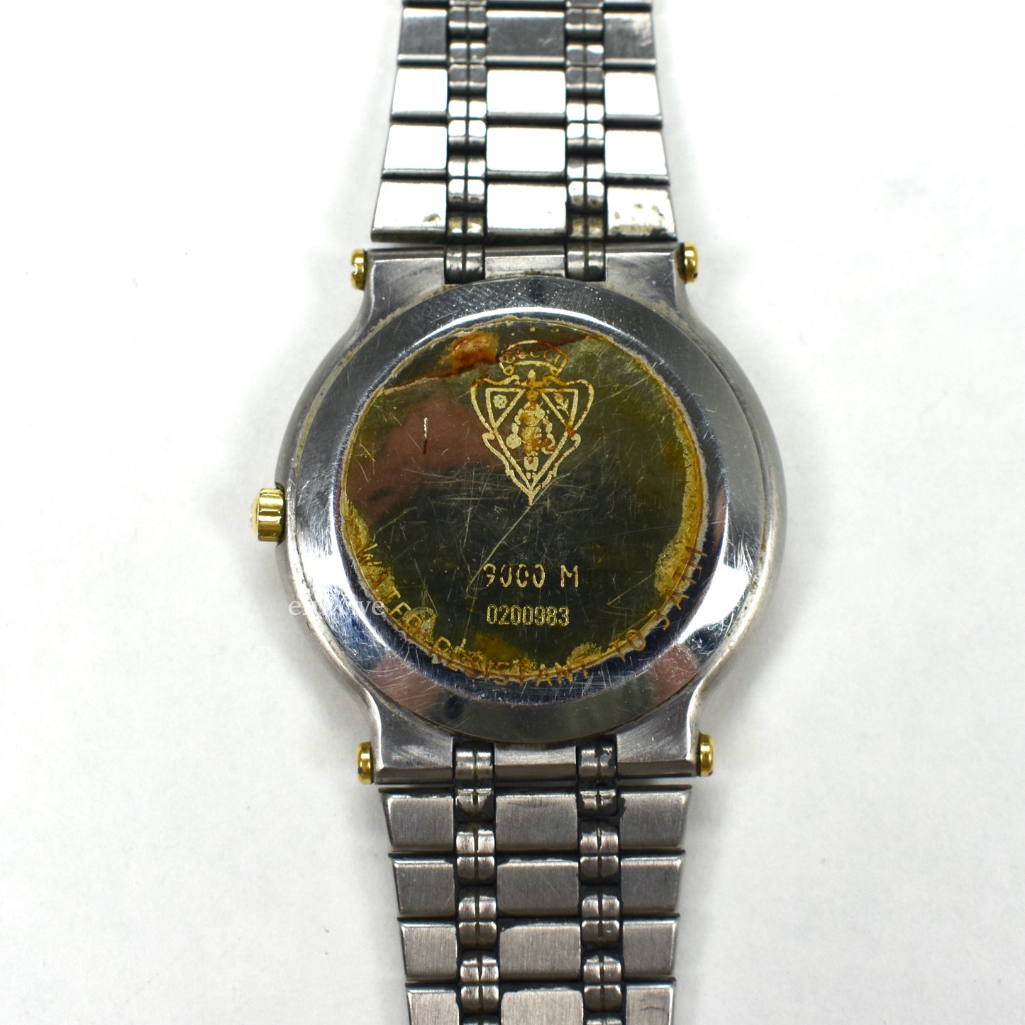 Gucci - 9000M Gold / Steel Champagne Dial Watch