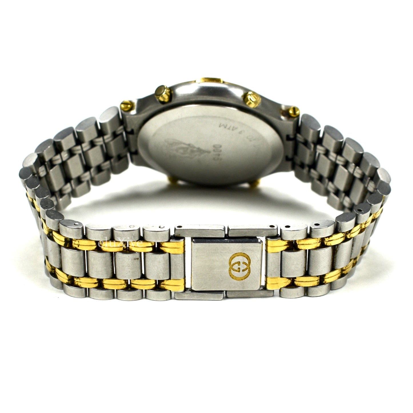 Gucci - 9400M Steel/Gold Chronograph Watch