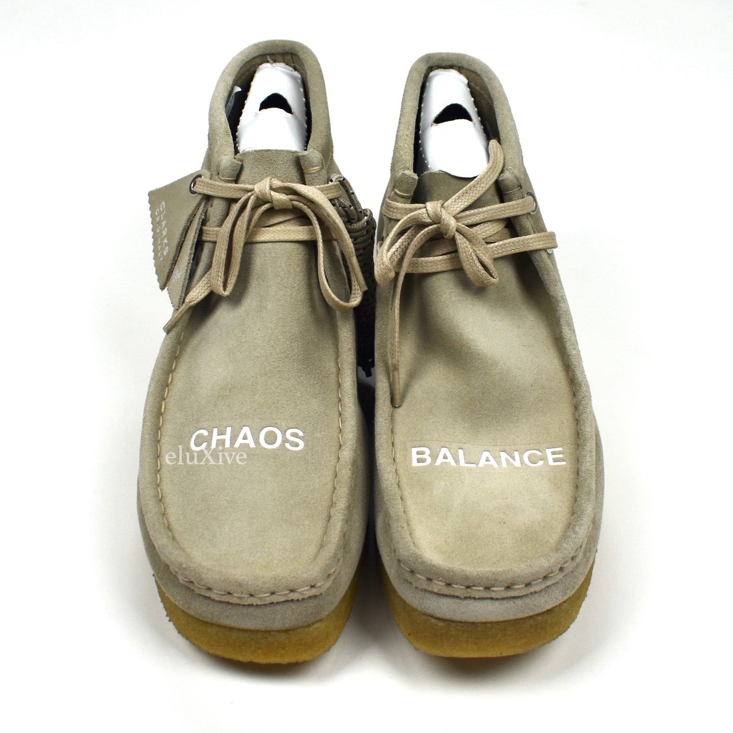 Undercover x Clarks - Chaos & Balance Wallabee Boot (Beige)